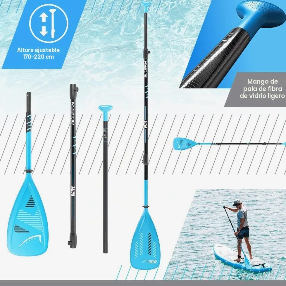 Bluefin Sup 14′ Sprint Carbon Stand Up Paddle Board Kit
