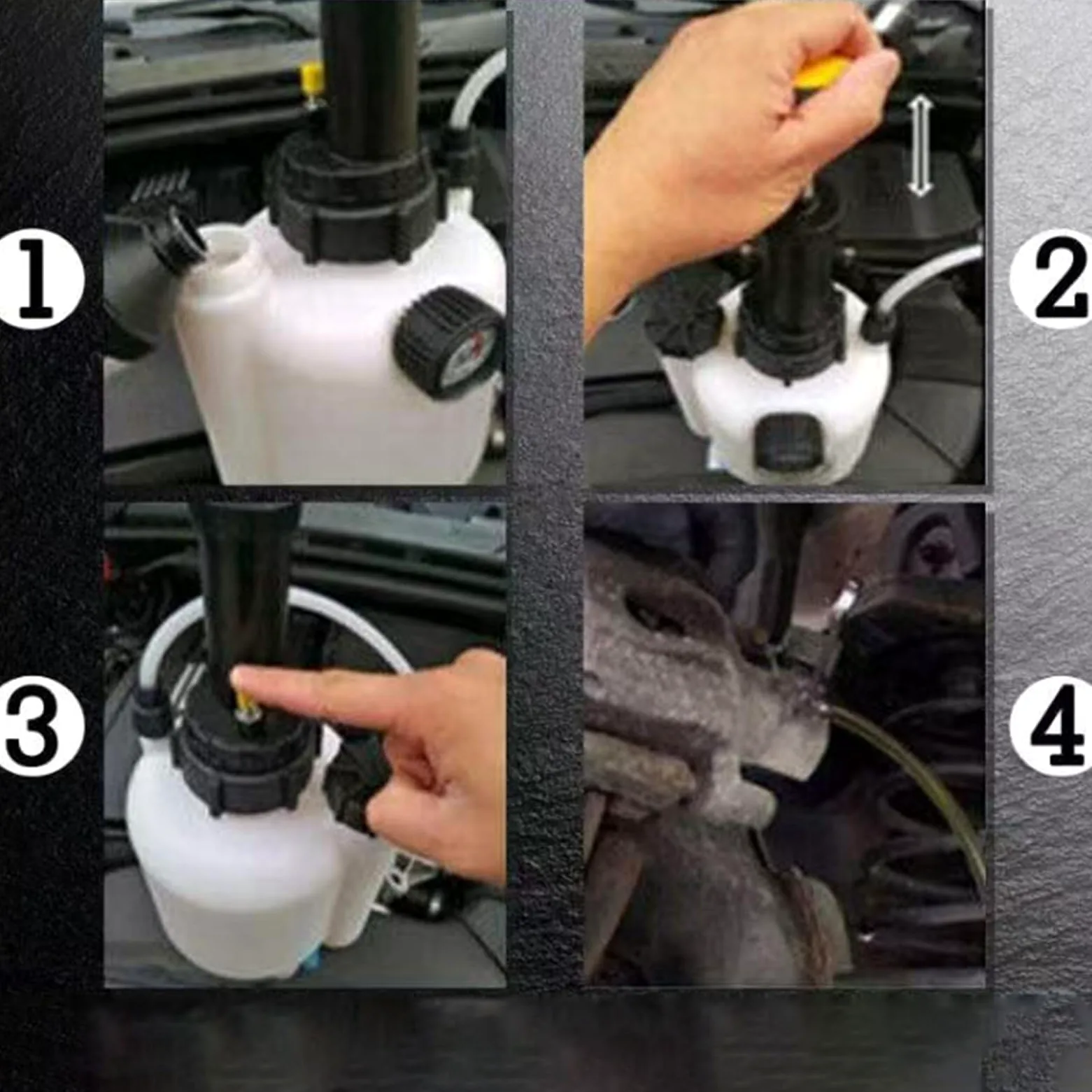 Sangrador De Frenos Sangrador De Presión Para Cambio De Líquido De Frenos | Amplia Compatibilidad Vehículos Adecuado para Viaje Camping