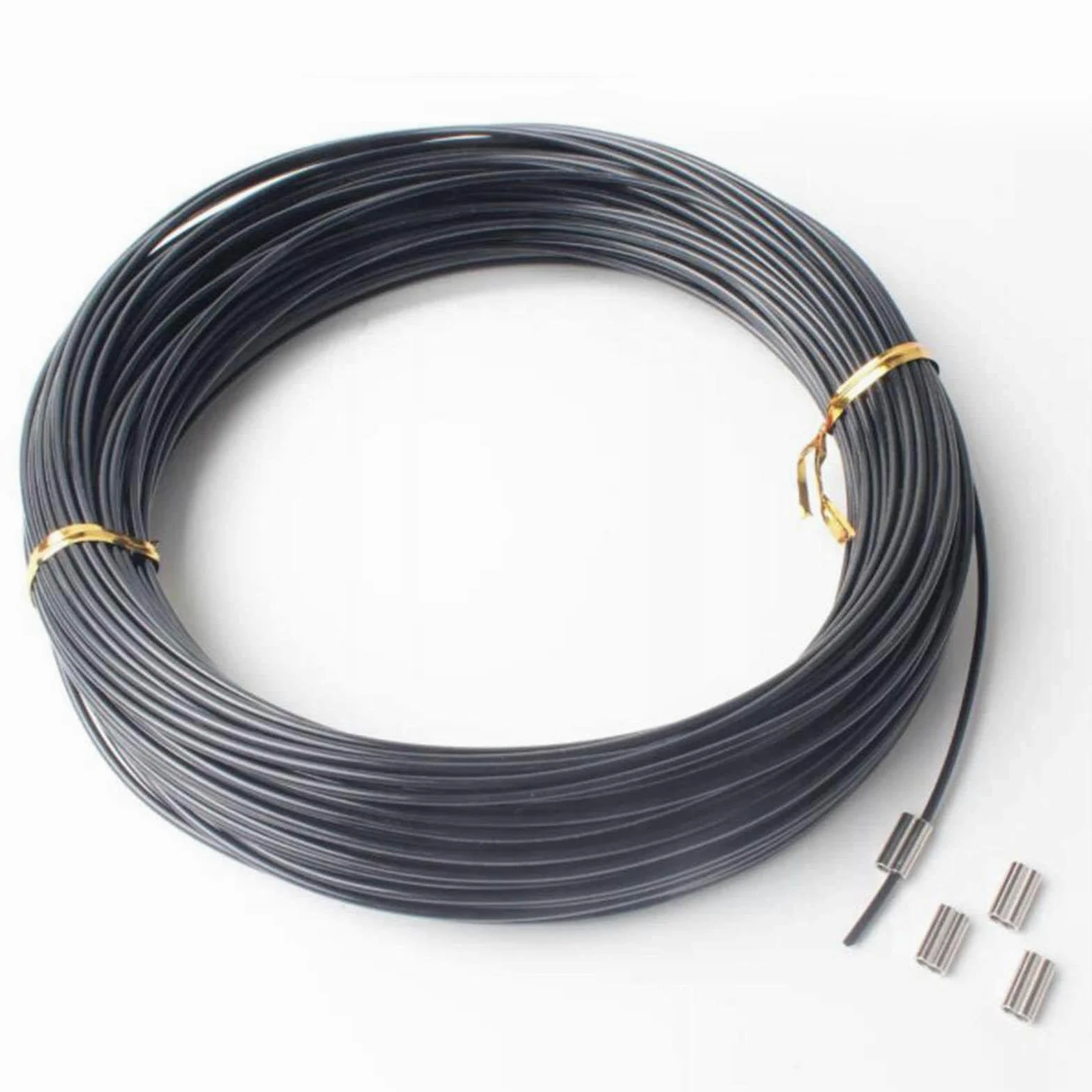 2 Piezas Hilo de Pesca de Nylon Monofilamento Resistente Cuerda Antidesgaste con Gran Fuerza de Nudo Y Baja Elongación Superficie Suave para Lance Lar