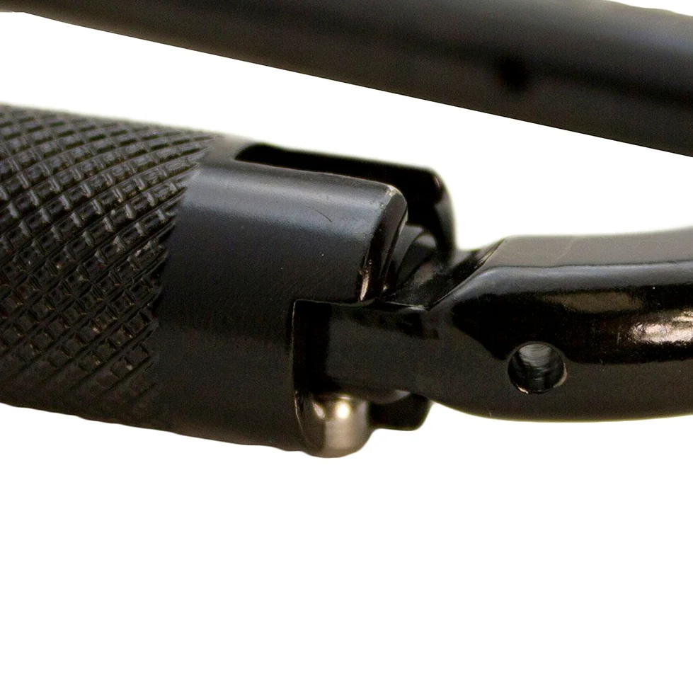 Fusion Tacoma Steel Triple Lock with Key Nose Modified D-Shaped - Mosquetón (10 Unidades) Unisex Adulto