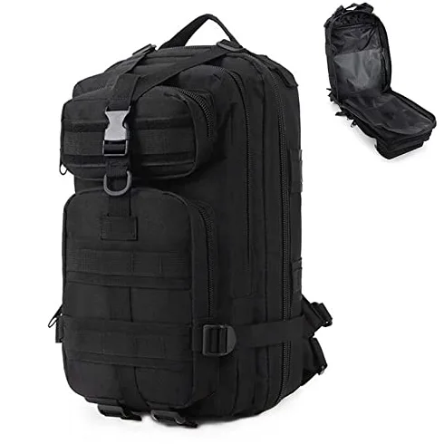 Mochila de senderismo 20L-25L Hombres Mochila militar táctica Mochila Camping Senderismo Trekking Bolsa de camuflaje Mochila táctica del ejército militar al aire libre (Capacity : 20L, Color : 8)