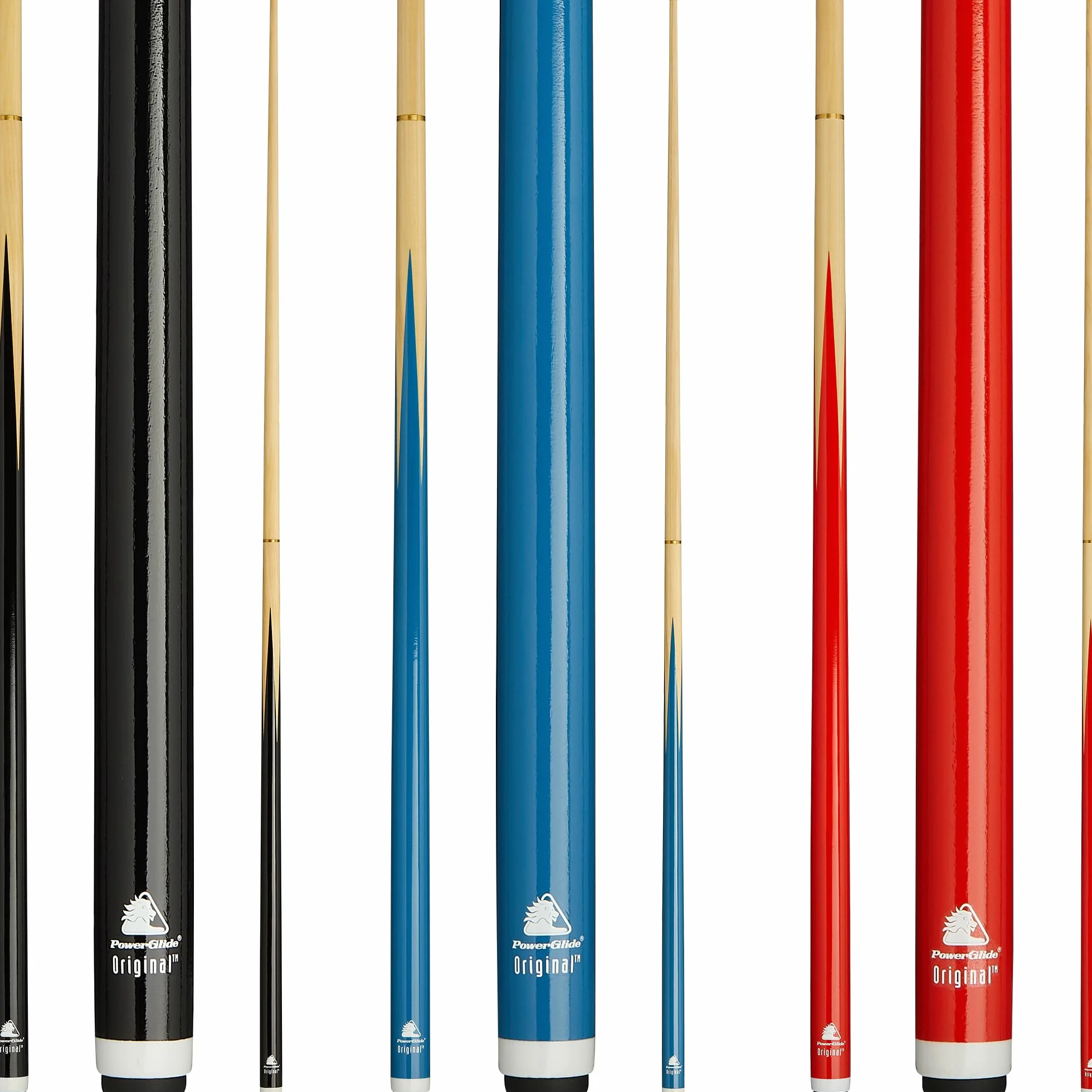POWERGLIDE Original 1 Piece Snooker Cue Taco de Billar Adulto