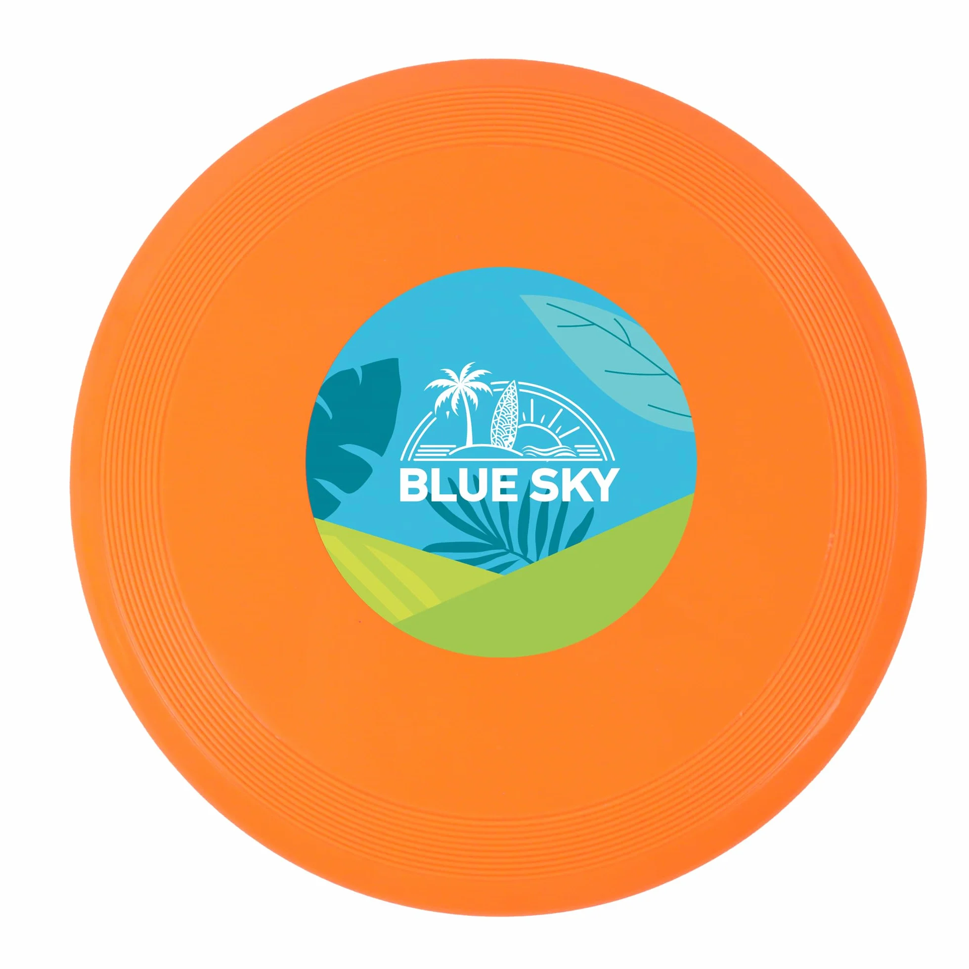 BLUE SKY - Paquete de 12 Discos Voladores / Frisbee - Juego al Aire Libre - 047903PA - Color Aleatorio - Plástico - Juguete para Niños y Adultos - Juego al Aire Libre - Frisbee - A partir de 3 años
