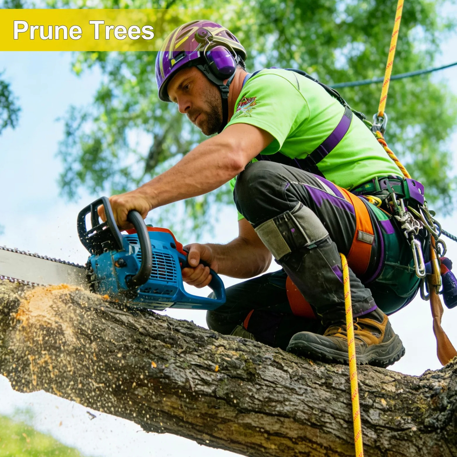 Cuerda de escalada estática de 12 mm para adultos, 10 m (32 t) 20 m (65 pies) 30 m (95 pies) cuerda de escalada de árboles al aire libre para senderismo, arborista, columpio, cuerda de rescate