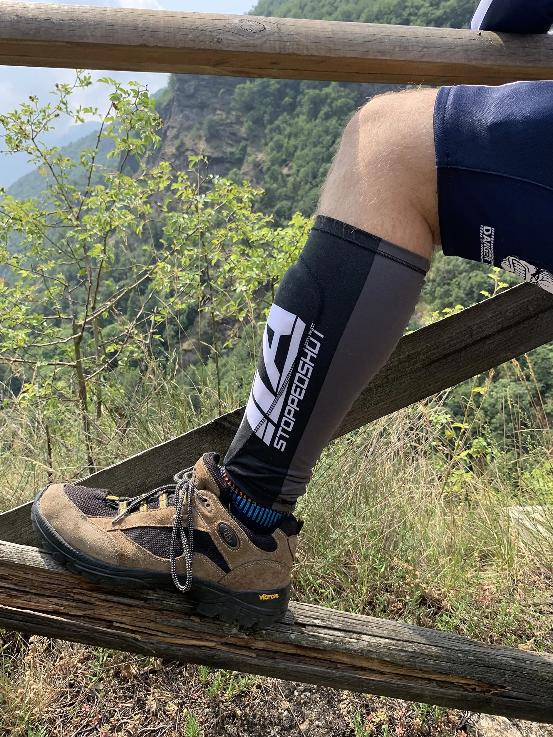 TLA Stop Shot Espinilleras MTB Enduro - Espinilleras Protecciones MTB SAS-Tec Certificados CE - Downhill BMX Accesorios y protección para piernas y espinilleras - Soporte para espinilleras con