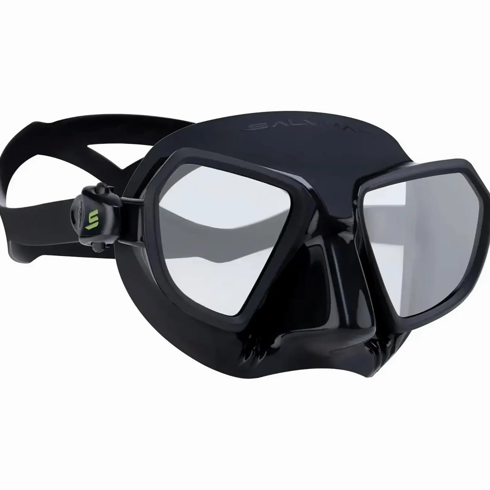 SALVIMAR Máscara unisex Noah antivaho | Máscara duradera ligera ajustable de bajo volumen interno para buceo y pesca submarina con marco moldeado y correa de silicona