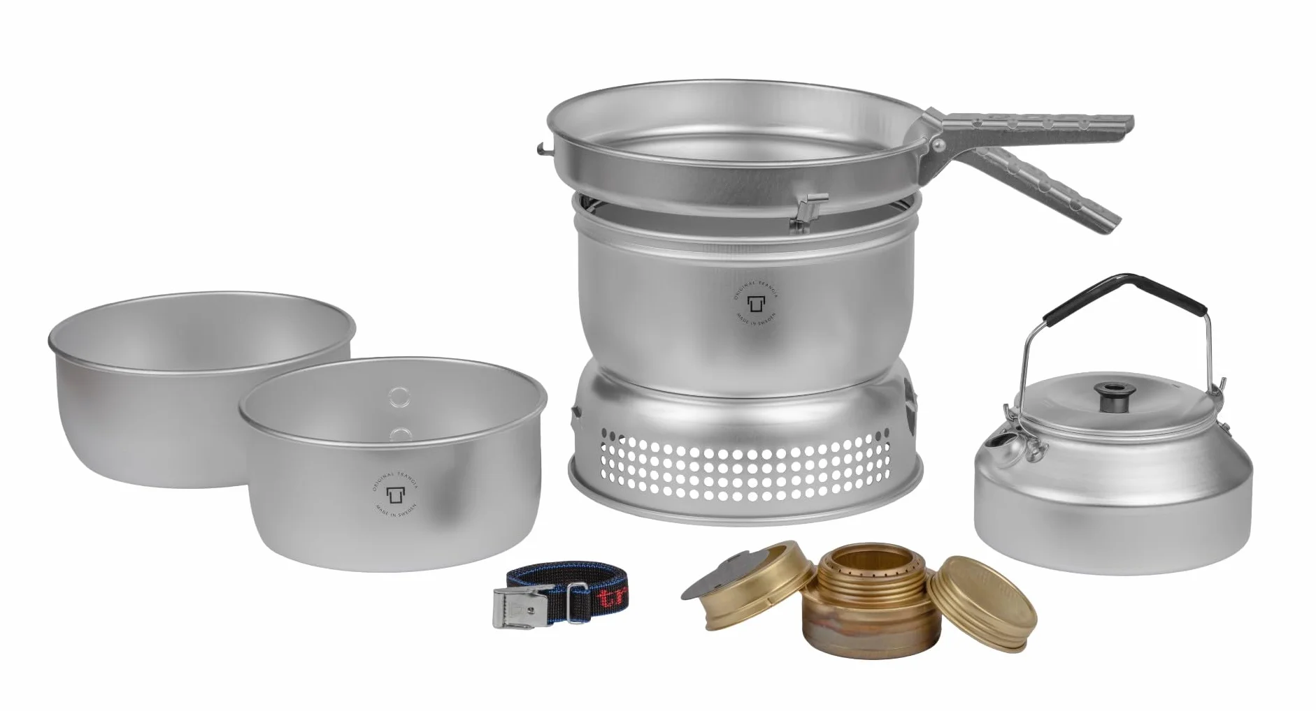 Trangia 25 Cookset - con Tetera de Tetera de Acampada