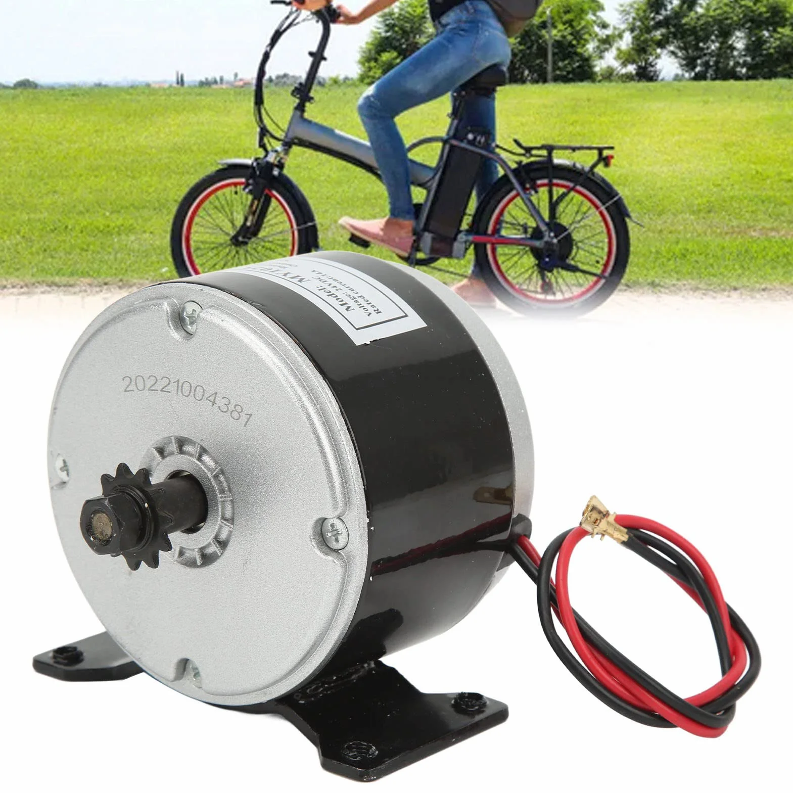 Motor Cepillado 24V 250W, Motor de Alta Velocidad 2750RPM para Triciclo Eléctrico de de la Bicicleta Eléctrica