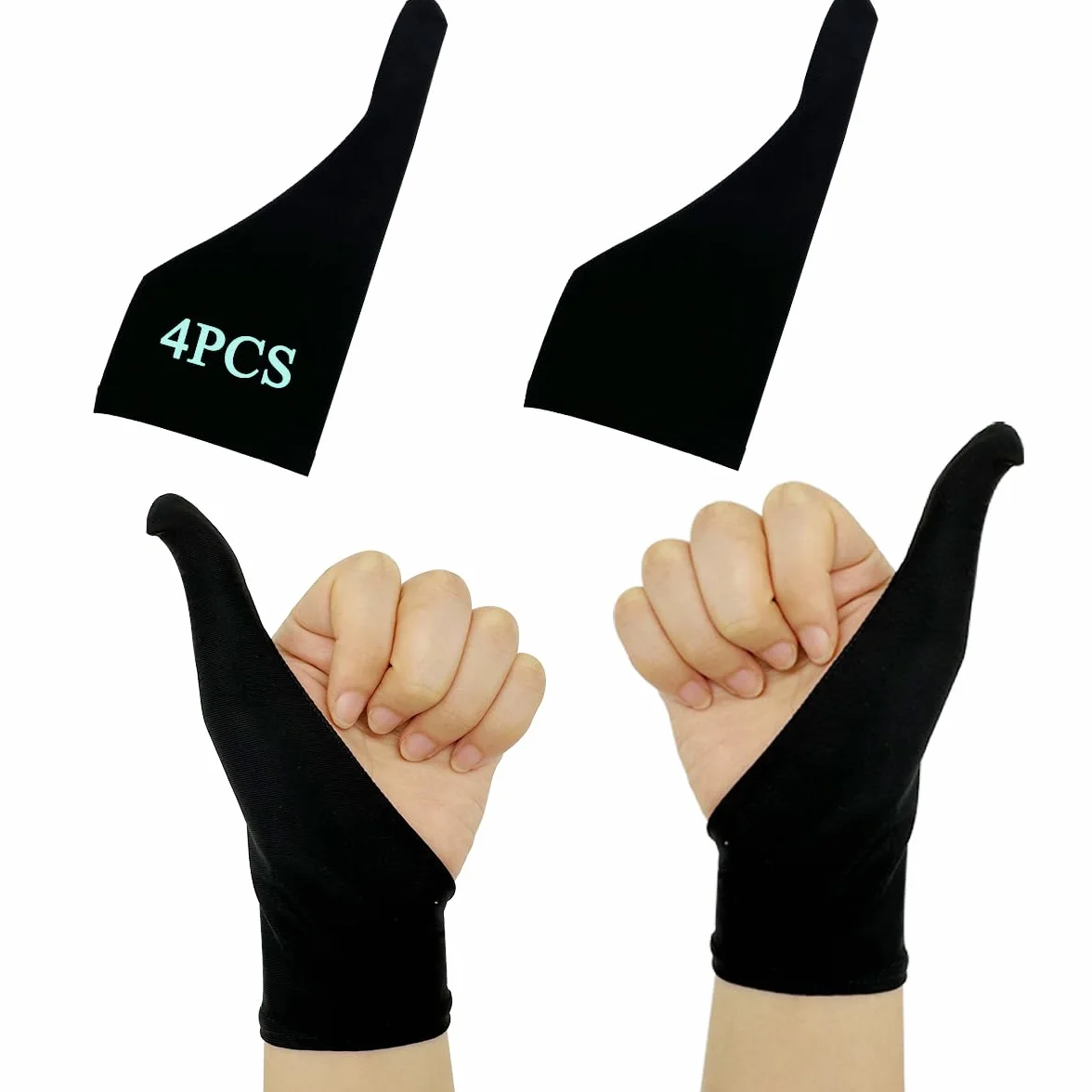 Guantes de protección para chupar el pulgar adultos, guantes de dedo, evitar mordeduras de uñas