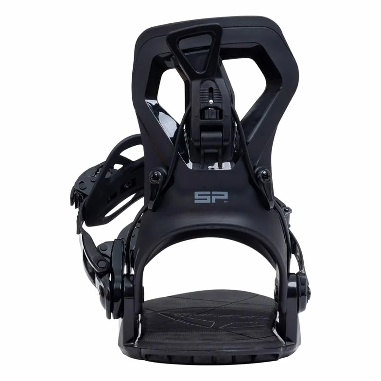 Fijaciones Snowboard Automáticas SP Base+ XL 44-49 Negro Freestyle Freeride Step on