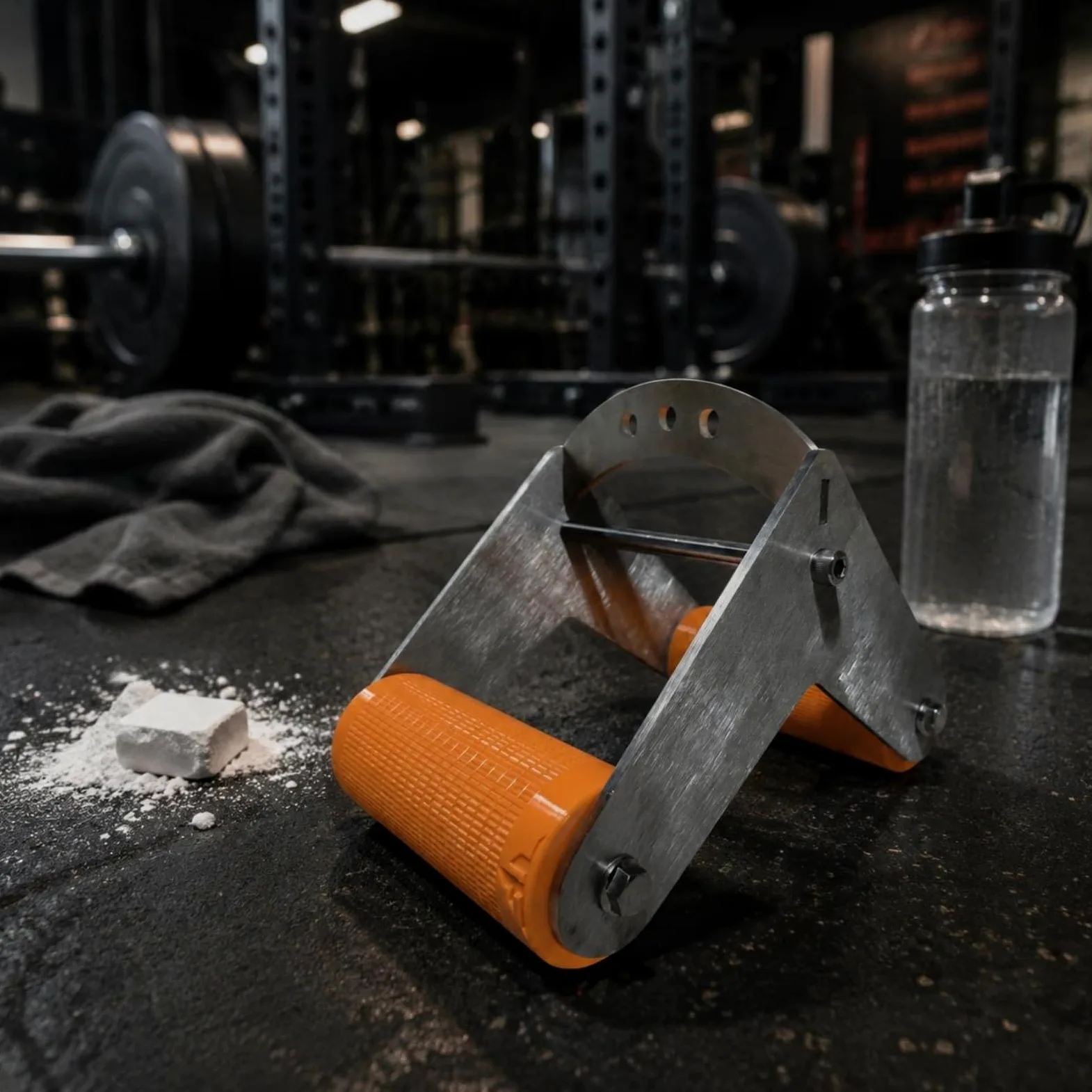 LOVIVER Entrenador de Antebrazo Mango de Gimnasio Empuñadura Neutral Asa de Manija de Accesorio Lat Pulldown Diseño Compacto, Agarre Cónico Doble Sin Correa De Conexión