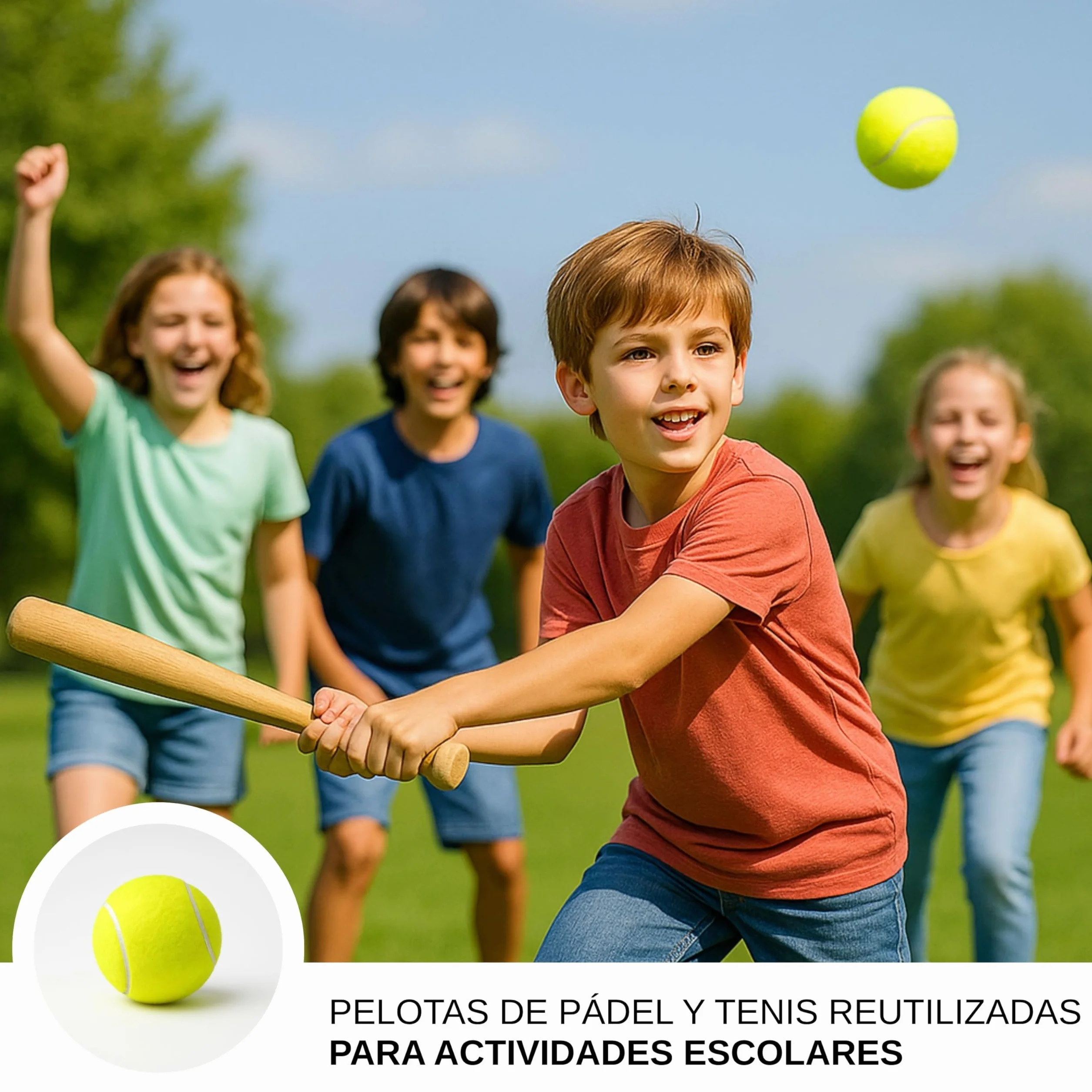 Pelotas de pádel recicladas 72 unidades para principiantes entrenamiento y perros