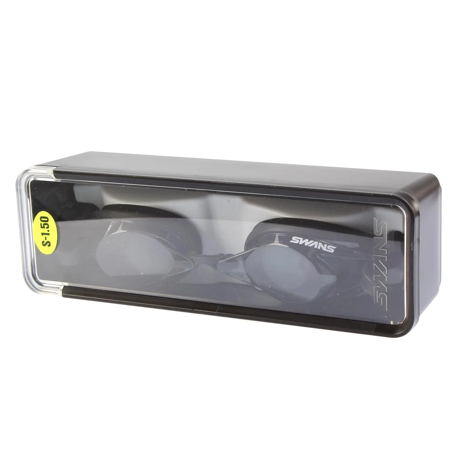 Swans SR-2NEVOP SMBK S-7.00 Optic Racing Gafas de Natación Gafas Piscina, Lente S-7.00, Smor Black