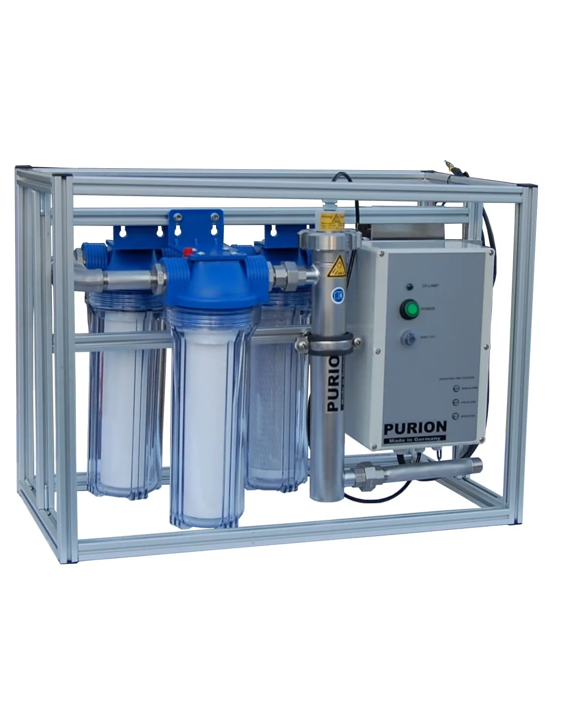 Sistema compacto PURION Acondicionador de agua Filtro de agua potable