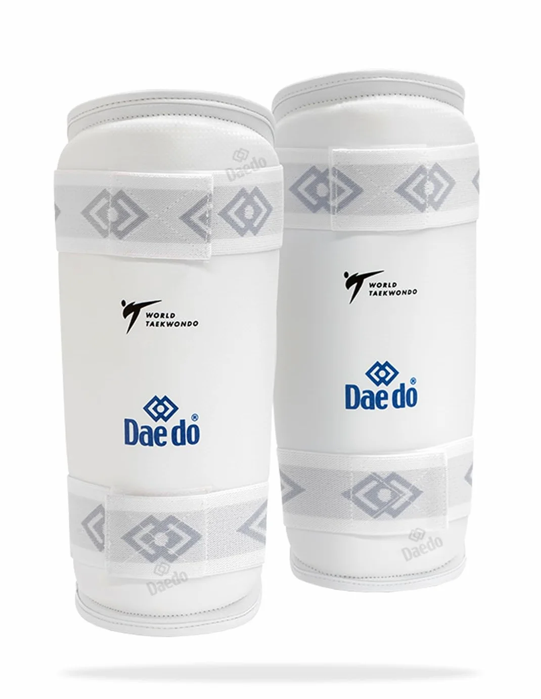 DAEDO Espinilleras de taekwondo reconocidas por WT, aprobadas oficialmente para competiciones internacionales, tallas S-XL, protección ligera y duradera