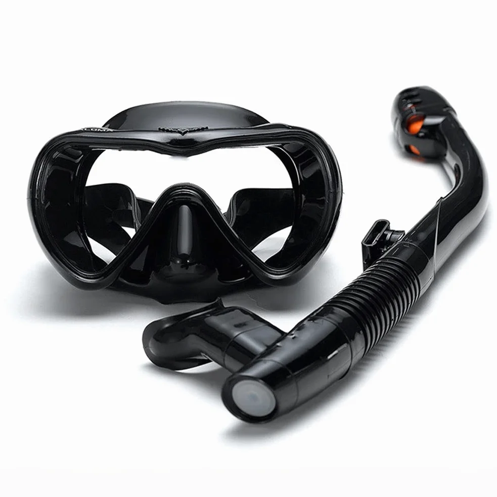 MRKU Gafas de Buceo Máscara de Snorkel Conjunto de Tubo de Snorkel Máscara de Buceo Antivaho Natación Tubo de Snorkel para Buceo Snorkel y Otros Deportes submarinos