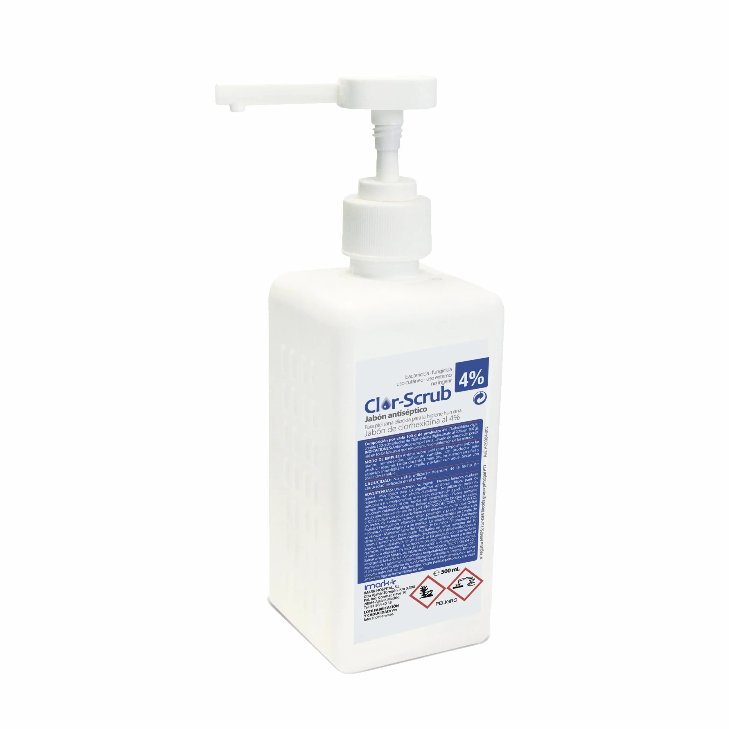 Clor-scrub Clorhexidina Jabonosa 4% Antiseptico