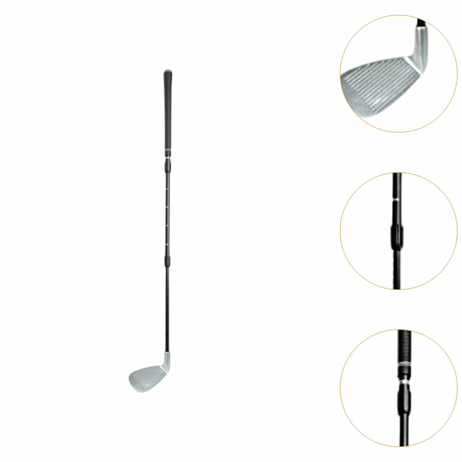 F Fityle Golf Wedge Golf Chipper Club telescópico Equipo de aleación de Aluminio con Escala PRÁCTICO Ajustable Club