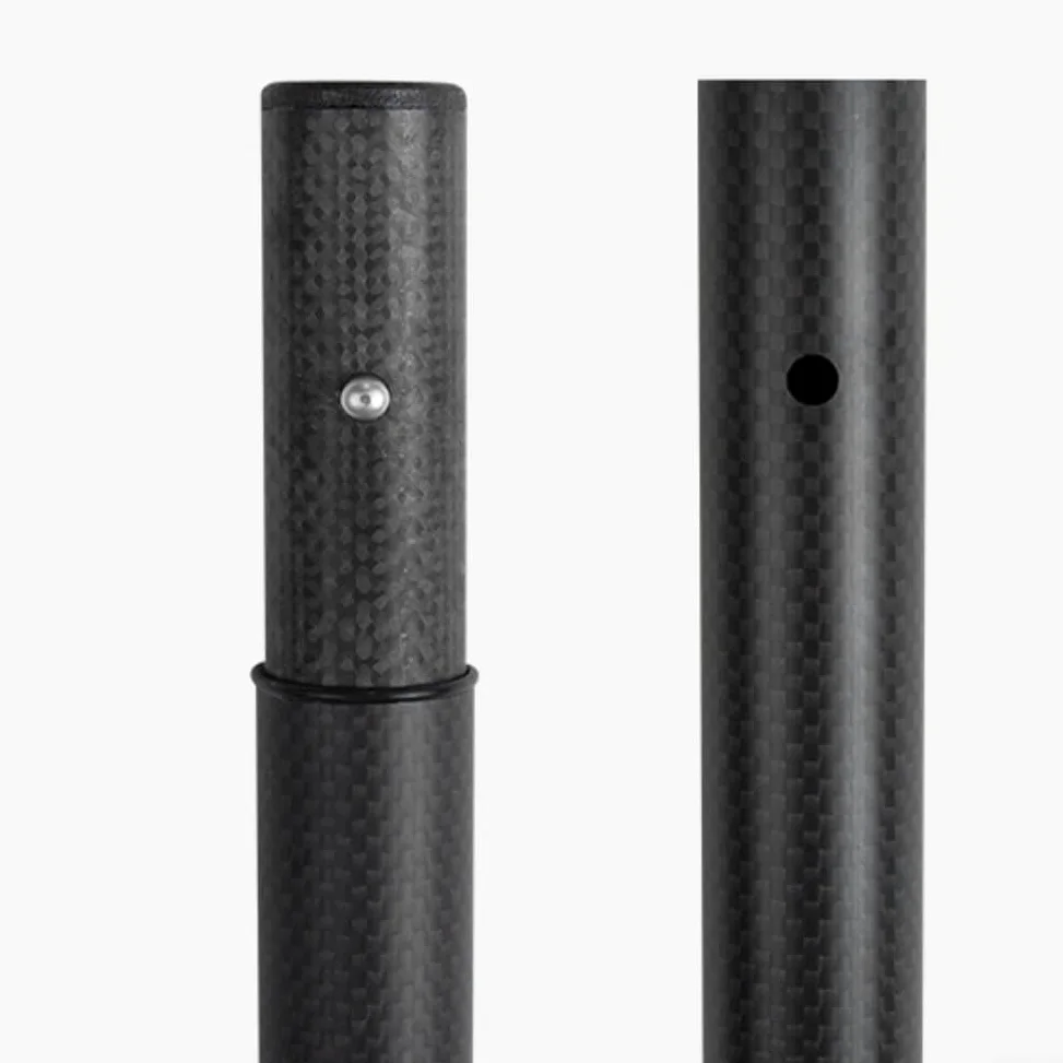 Pala juvenil SUP, remo de kayak para niños, eje de carbono ligero, paleta juvenil ajustable, diseño de tres piezas, remo de pequeña estatura, agua para principiantes