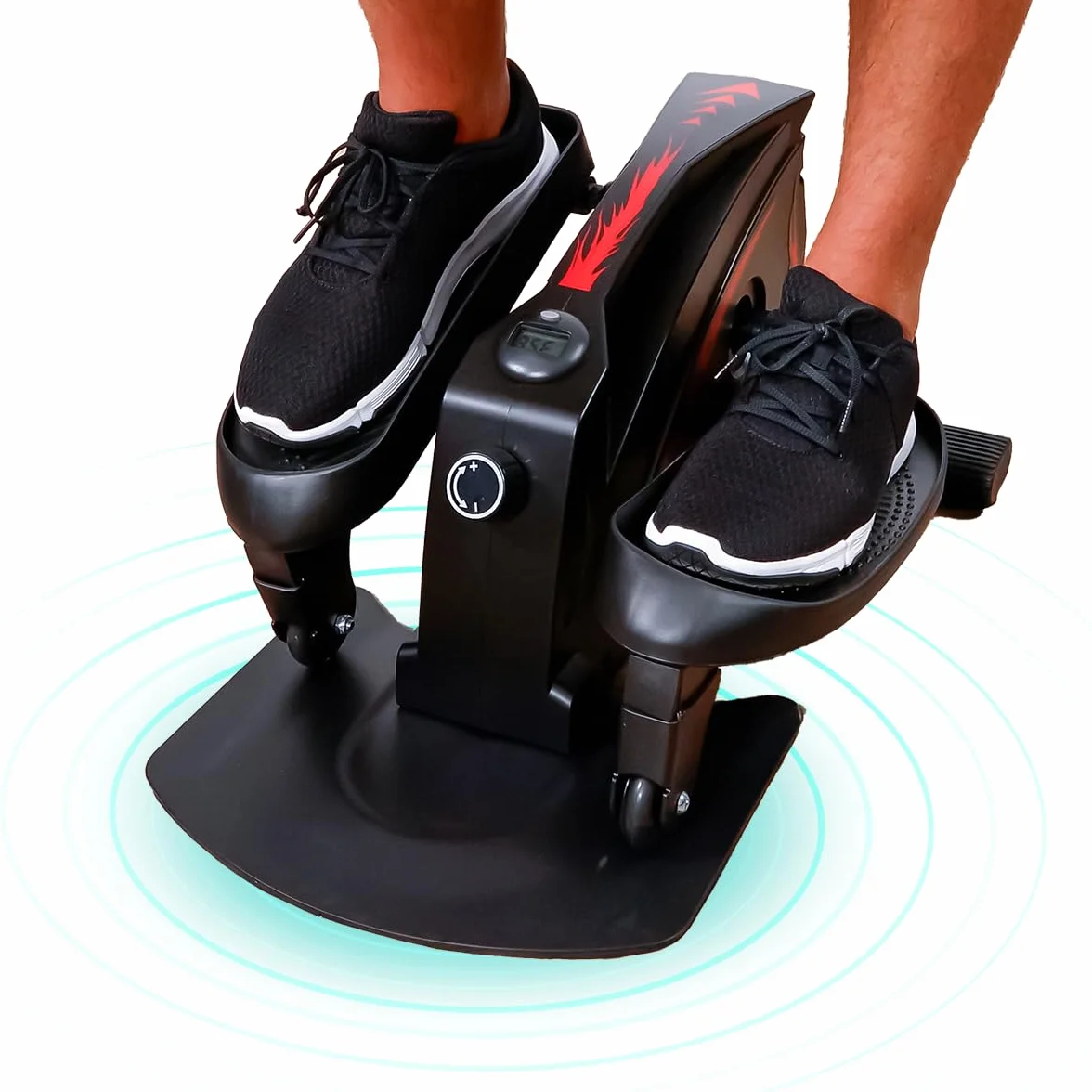 GLOBAL RELAX® | EKA Stepper Manual Pedaleador portátil para Ejercicios en casa | Pedal con múltiples usos | Entrenamiento | Rehabilitación | Ejercitador Brazos y piernas