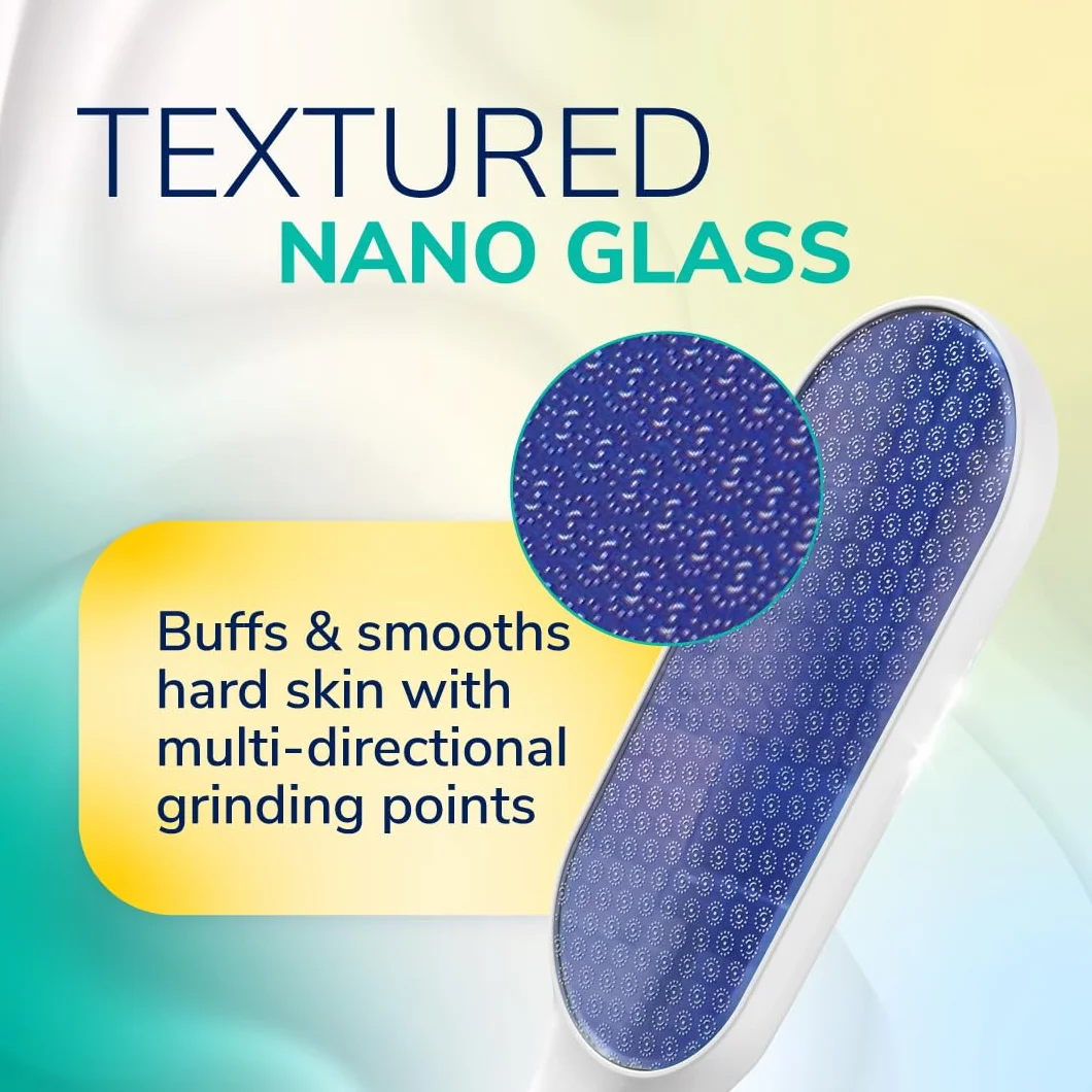 Dr. Scholl's lima de pie de nano cristal removedor de callos piel dura pedicura