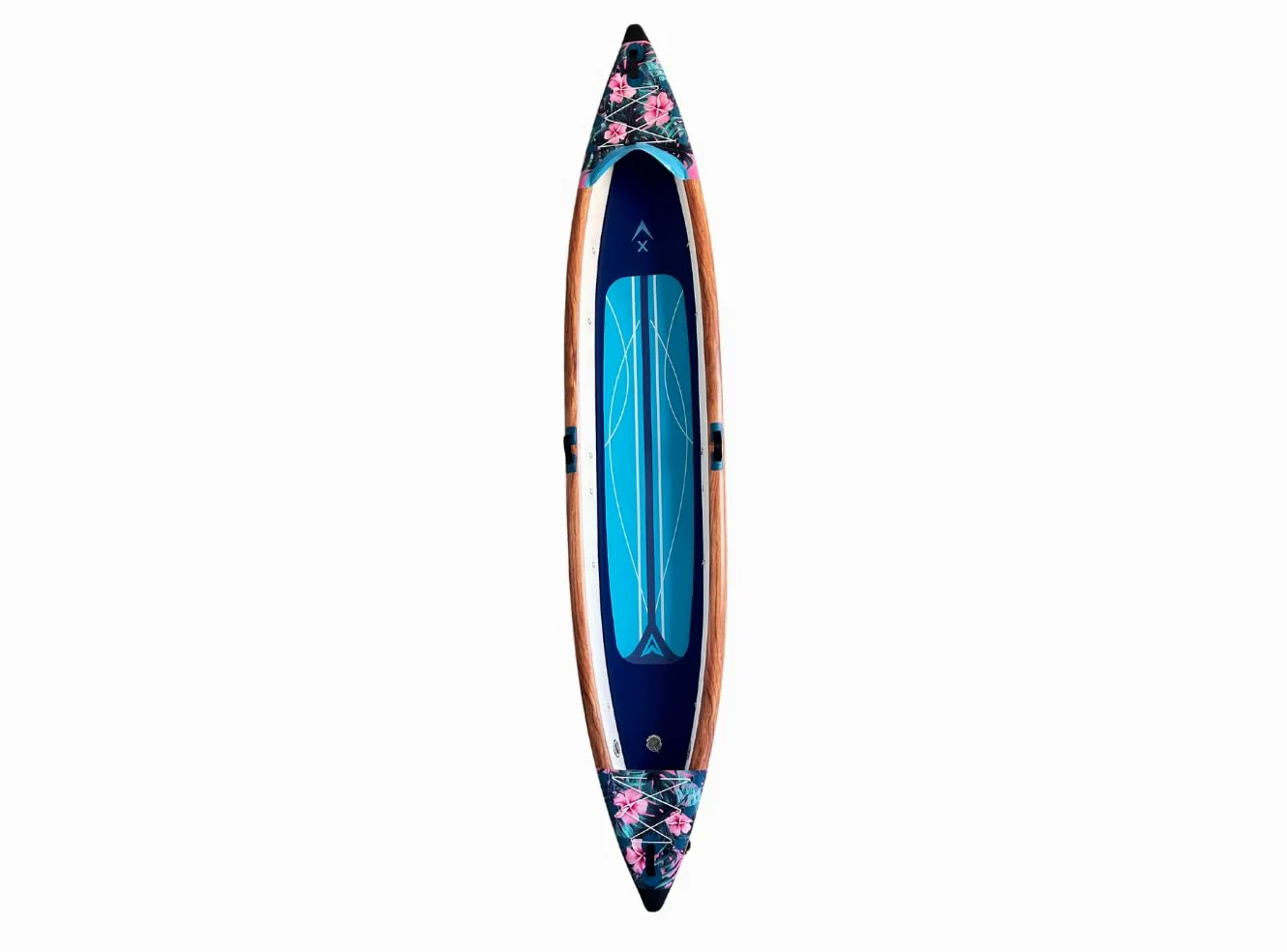 Canoa Kayak Inflable 2 Plazas Dropstitch 470 x 80 x 42 cm K-Hawaii