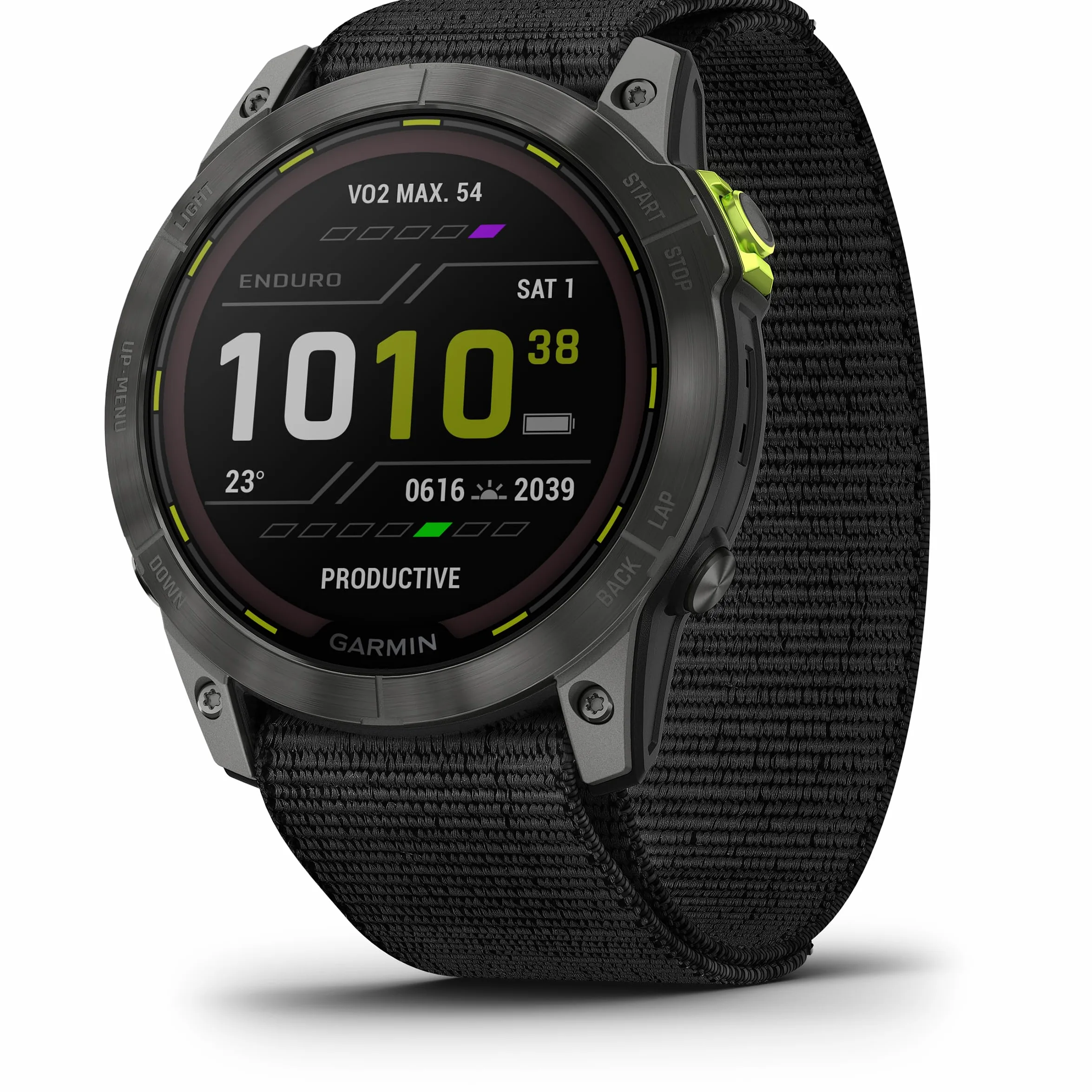 Garmin GPS-Uhr Enduro 2 Titane gris