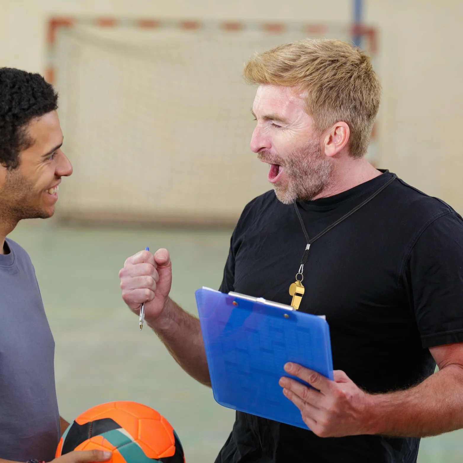 Jenaai Silbato de metal fuerte con cordón, silbato deportivo de acero inoxidable para entrenador, árbitro para adultos, supervivencia, emergencia, silbato dorado para profesores, policía, fútbol