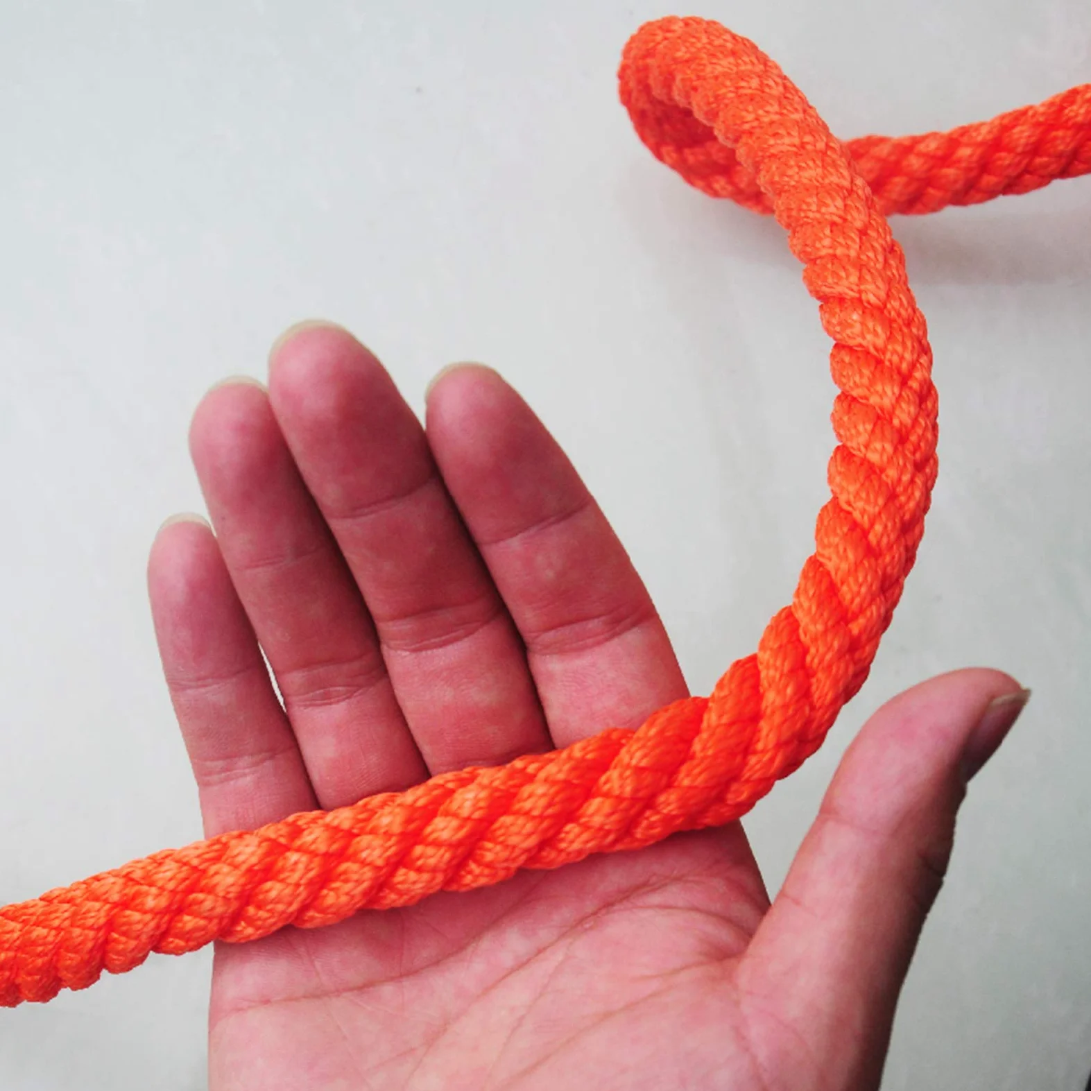 Cuerda De Trabajo Aéreo para Exteriores, 16 Mm, Eslinga para Instalación De Aire Acondicionado, Fuerza De Tracción 2000 Kg, Transparente, 16 Mm X 20 M