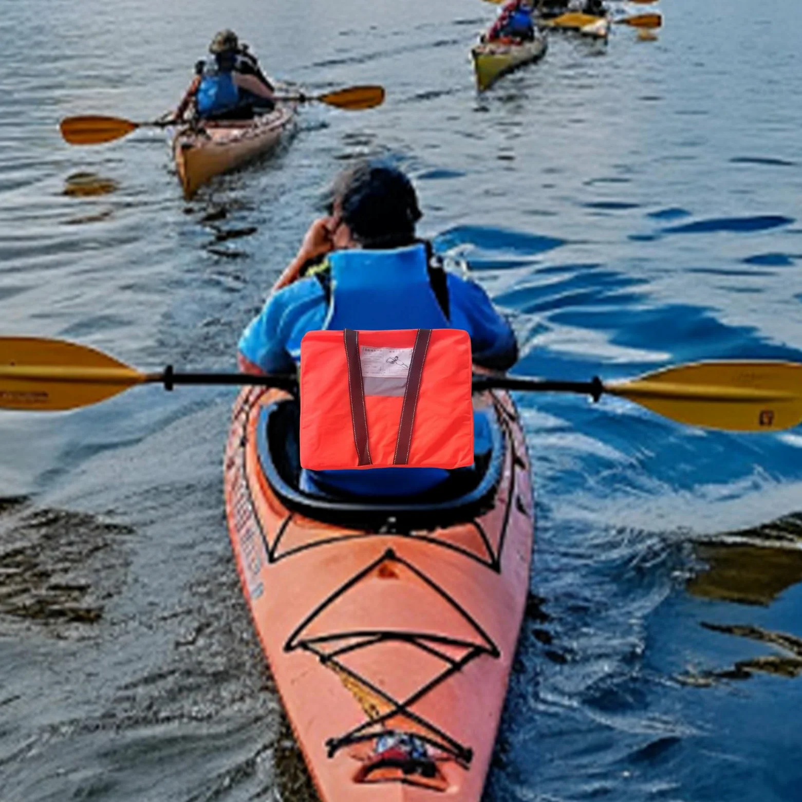 Dispositivo de flotación arrojable para barcos Almohadilla impermeable de | Cojín Flotante Lanzable De Rescate en kayaks canoas rescate