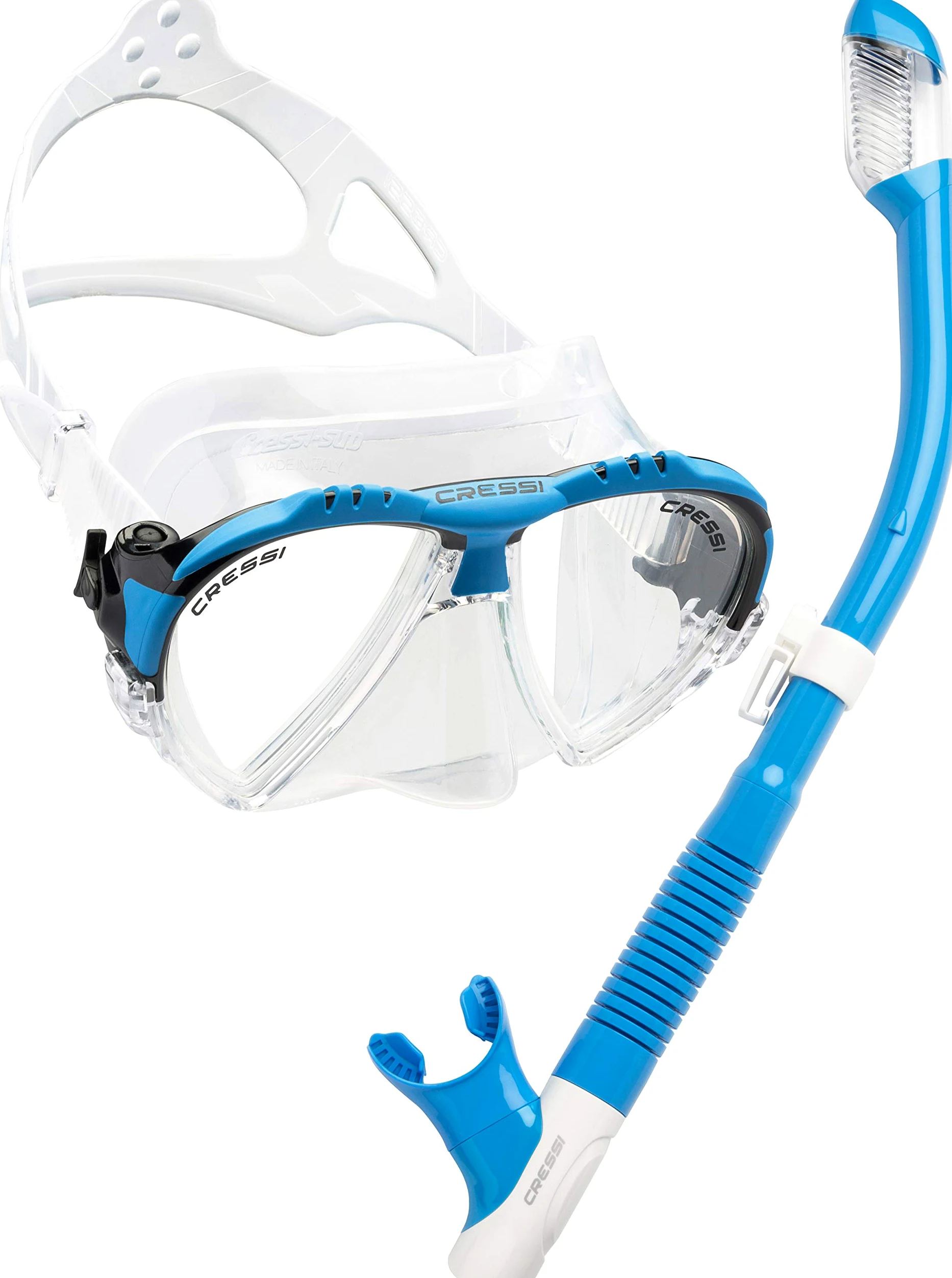 Cressi Matrix & Tao Dry, Clear/Blue