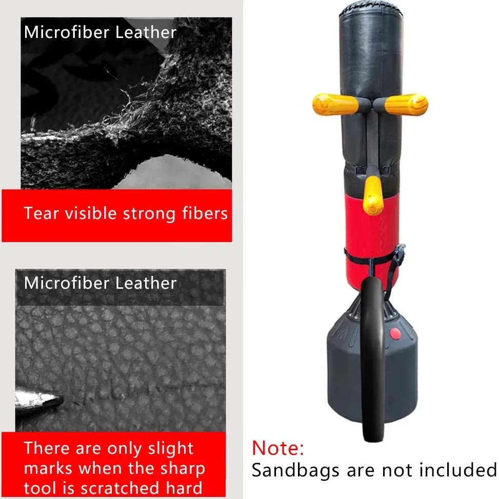 DYK&NX Muñeco de Madera Wing Chun, Muñeco de Madera de Perforación Wing Chun con Brazo de Resorte para Atar a Objetos Blandos