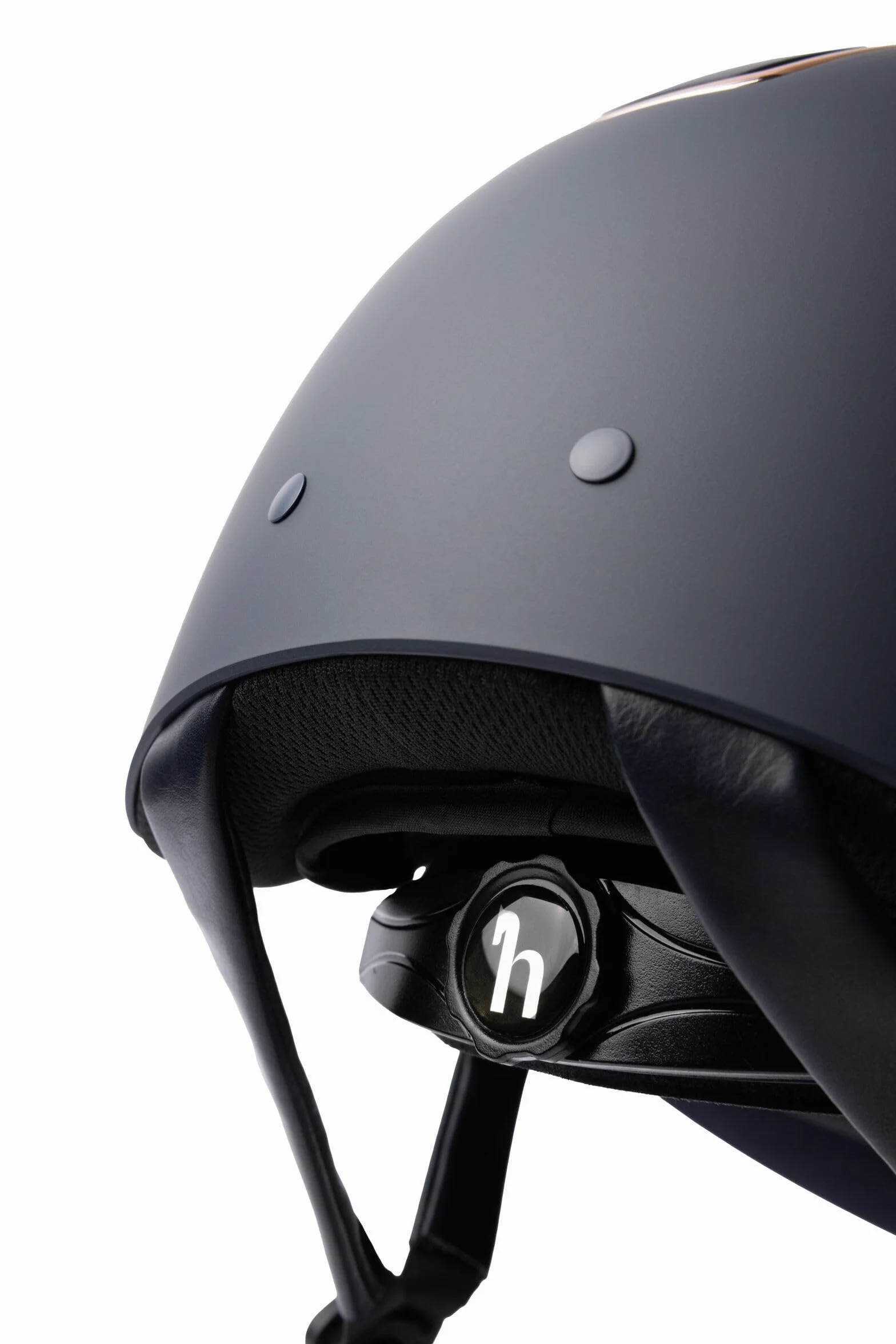 Horze Atmos - Casco de equitación para mujer, color metálico, CE EN 1384:2023, tamaño ajustable