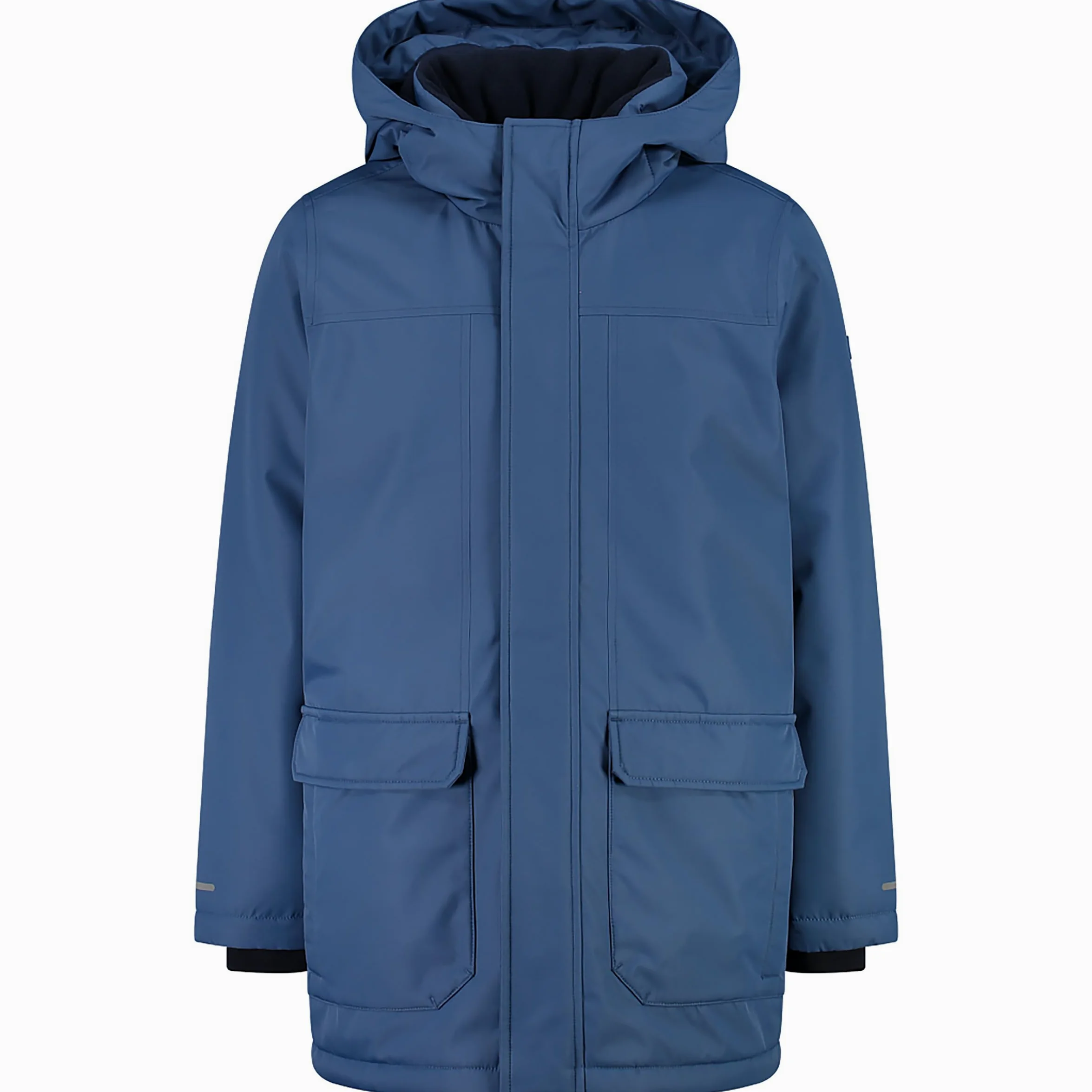 CMP Kid Jacket Long Fix Hood Chaqueta larga de niño con capucha fija Unisex niños
