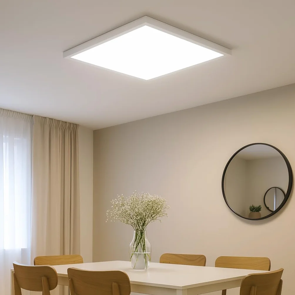 Panel LED 60x60cm 40W 4000 Lúmenes CCT Blanco Cálido Neutro Frío