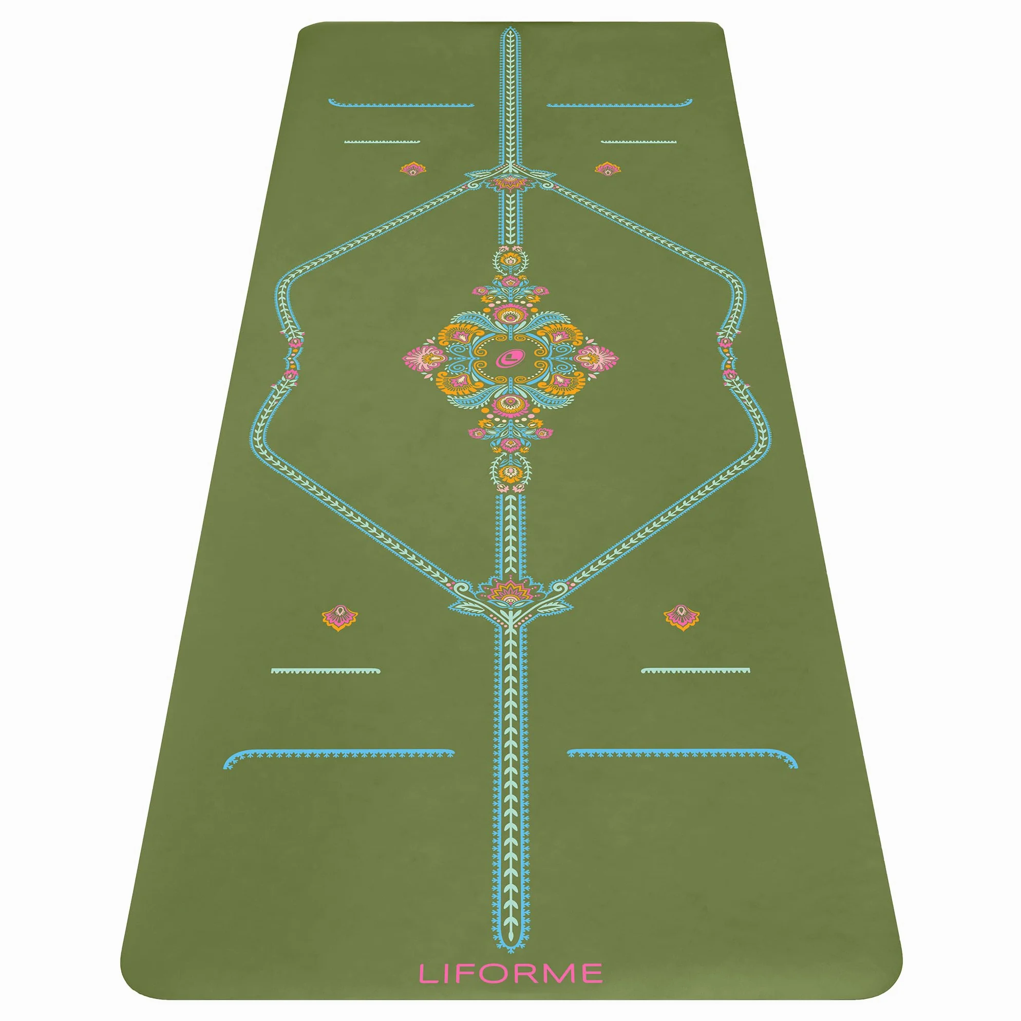 Liforme Mindful Garden - Esterilla de yoga