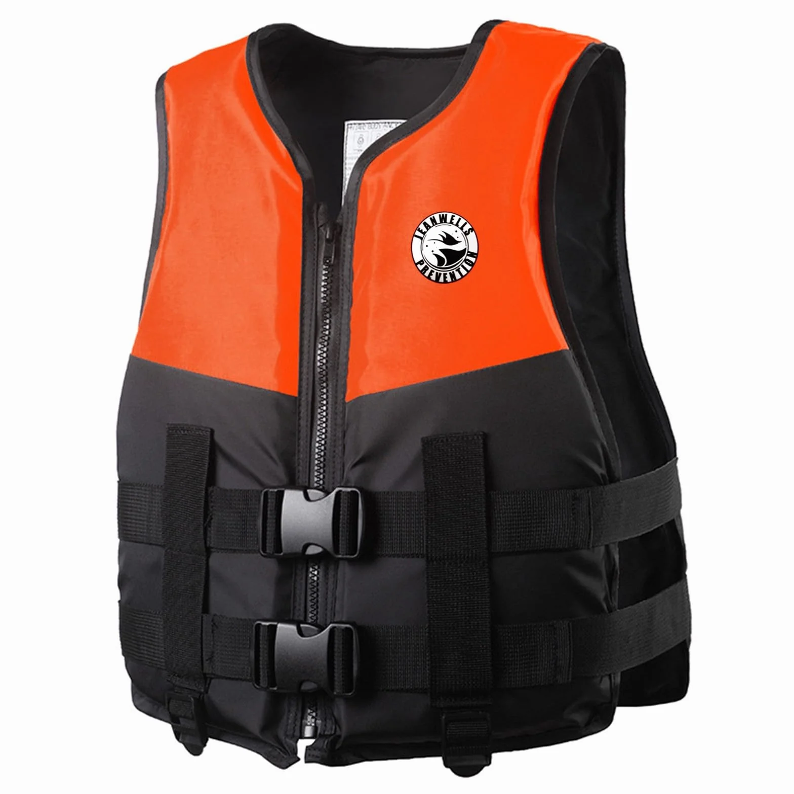 Chaleco de Kayak con Cintura Ajustable y Cremallera, Chalecos de Kayak de Pesca for Nadar, Surfear, a la Deriva, Adecuado for Lanchas Motoras y Deportes Acuáticos