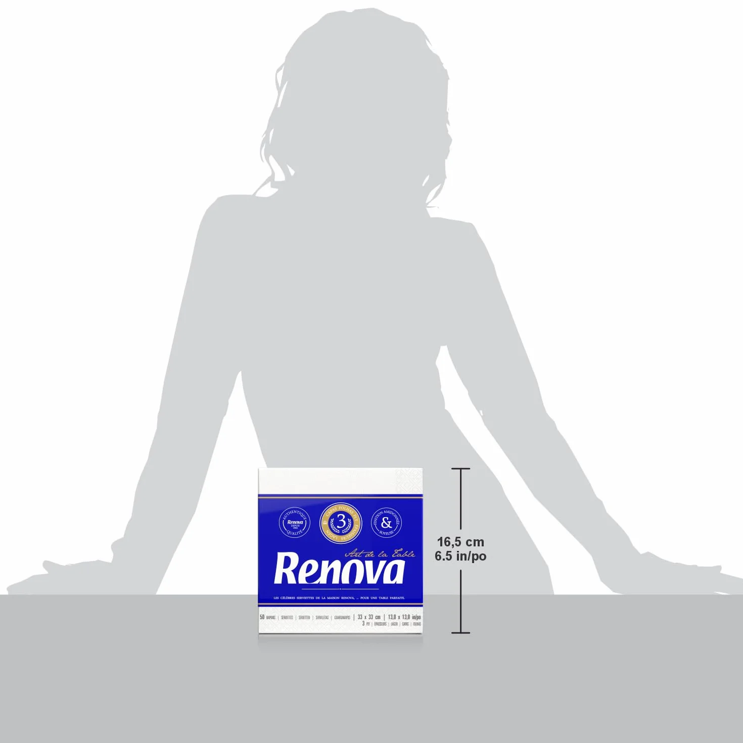 Renova Servilletas De Papel Art De La Table 50 Servilletas 3 Capas