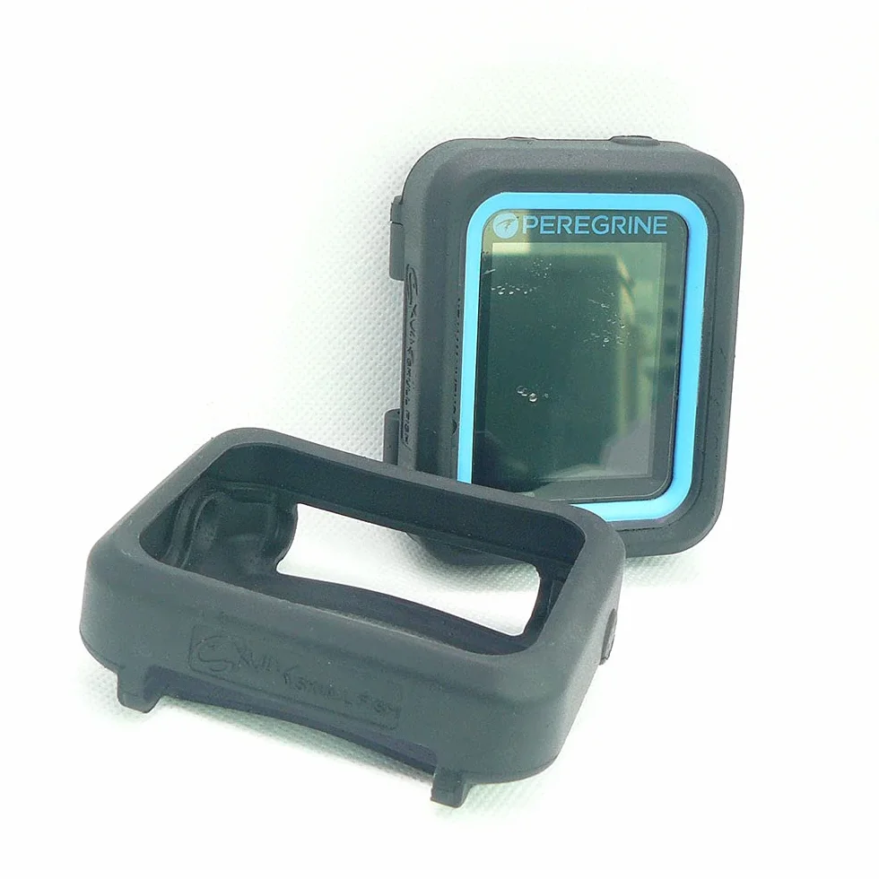 Funda protectora de silicona para ordenador de buceo Shearwater Peregrine/Peregrine TX (negro)