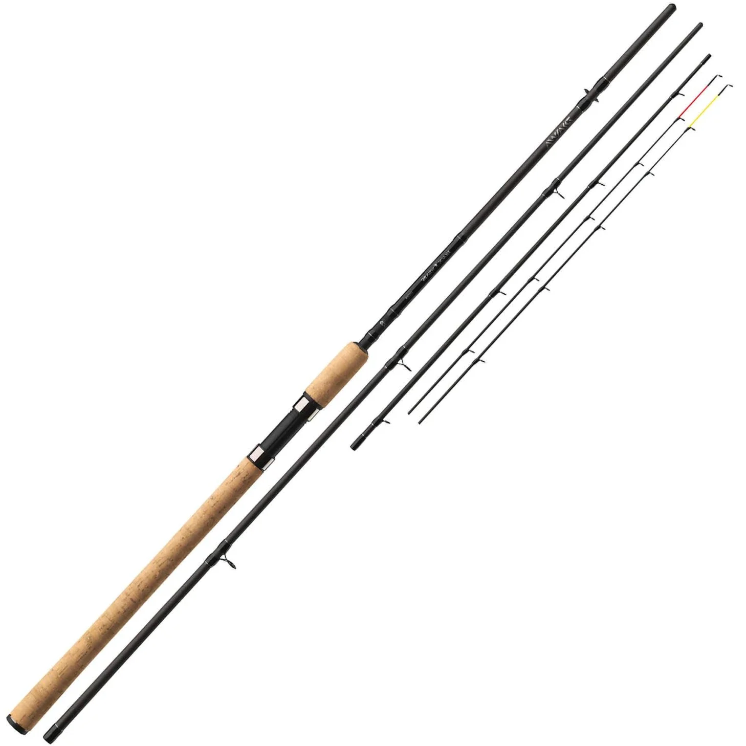 Daiwa Black Widow Feeder hasta 150 g – Caña