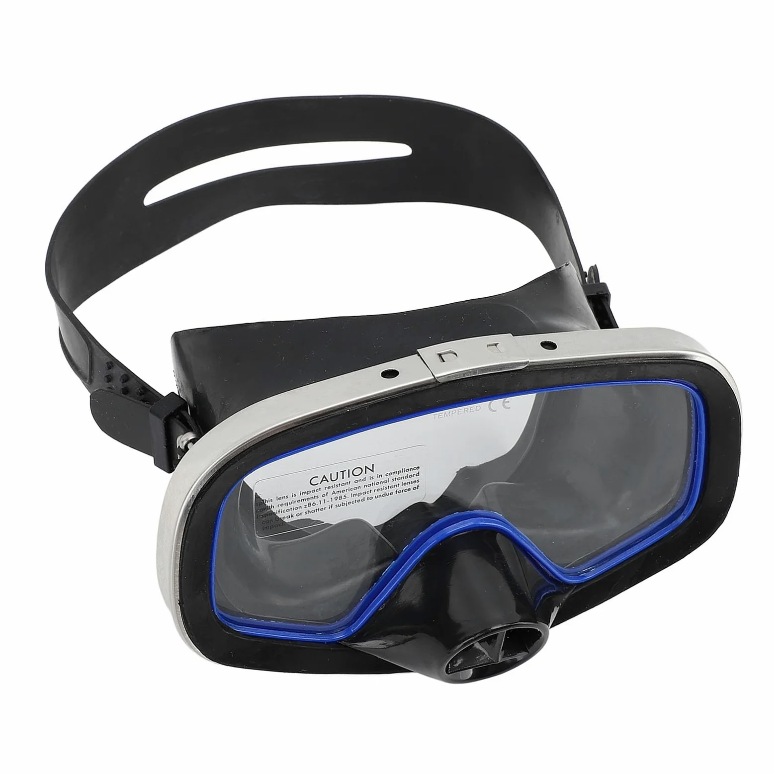 Gafas de Buceo, Gafas Subacuáticas, Lentes de Vidrio Templado de Visión Clara Ajustables para Bucear