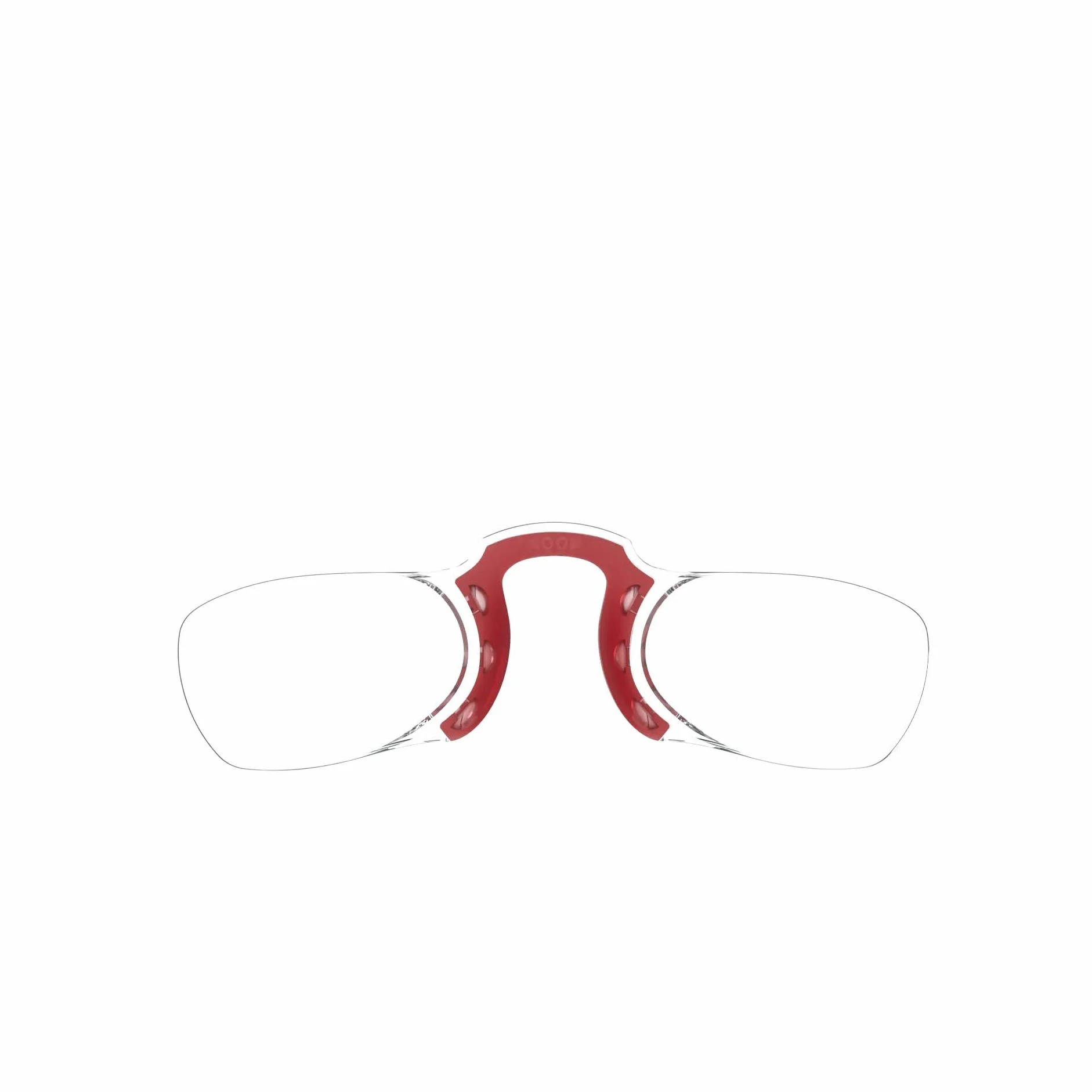 Nooz Gafas de Lectura sin Patillas Ultraligeras 6 g para Presbicia Rectangular Estuche Llavero Fabricadas en Francia