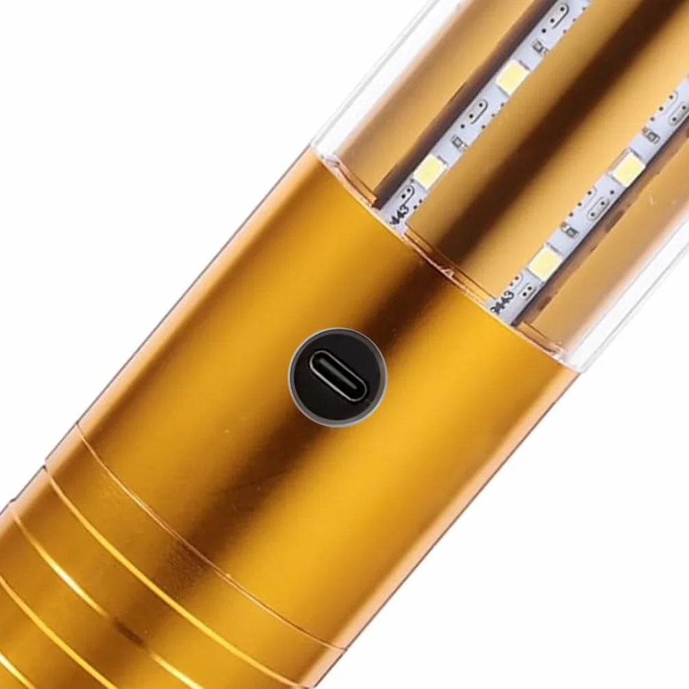 ACMHNC Luces Estroboscópicas LED USB Recargable 1800 mAh Bastón Luminoso Barras Luminosas Fiestas