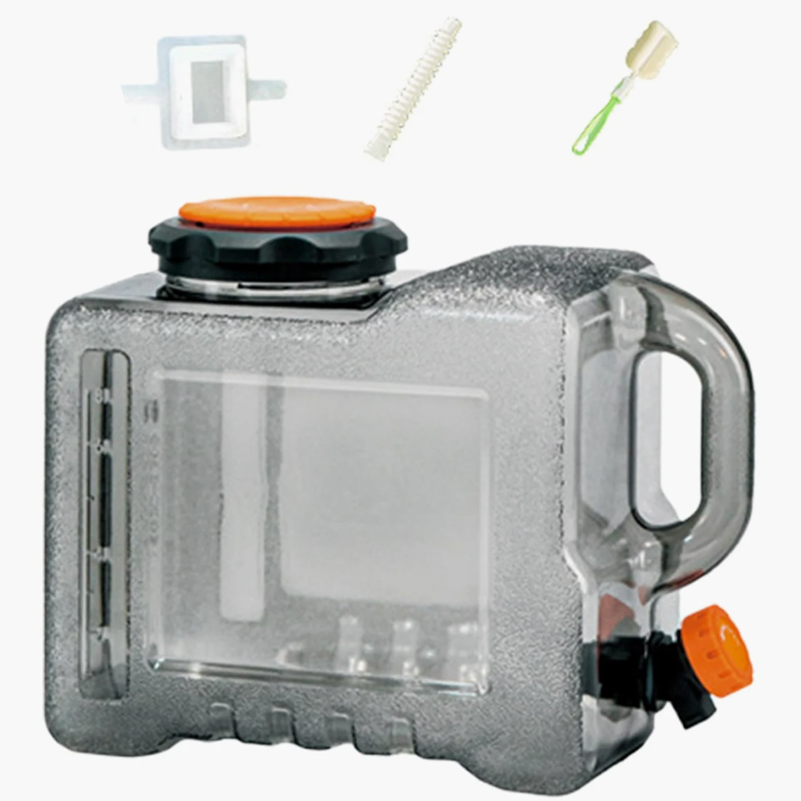 Genérico Tanque de Agua de Camping Ancha, Alimenticio y Resistente al Calor | Contenedor De Agua De Alta Capacidad Grifo ajustable para camping, senderismo, barbacoa, cocina familiar y actividades al