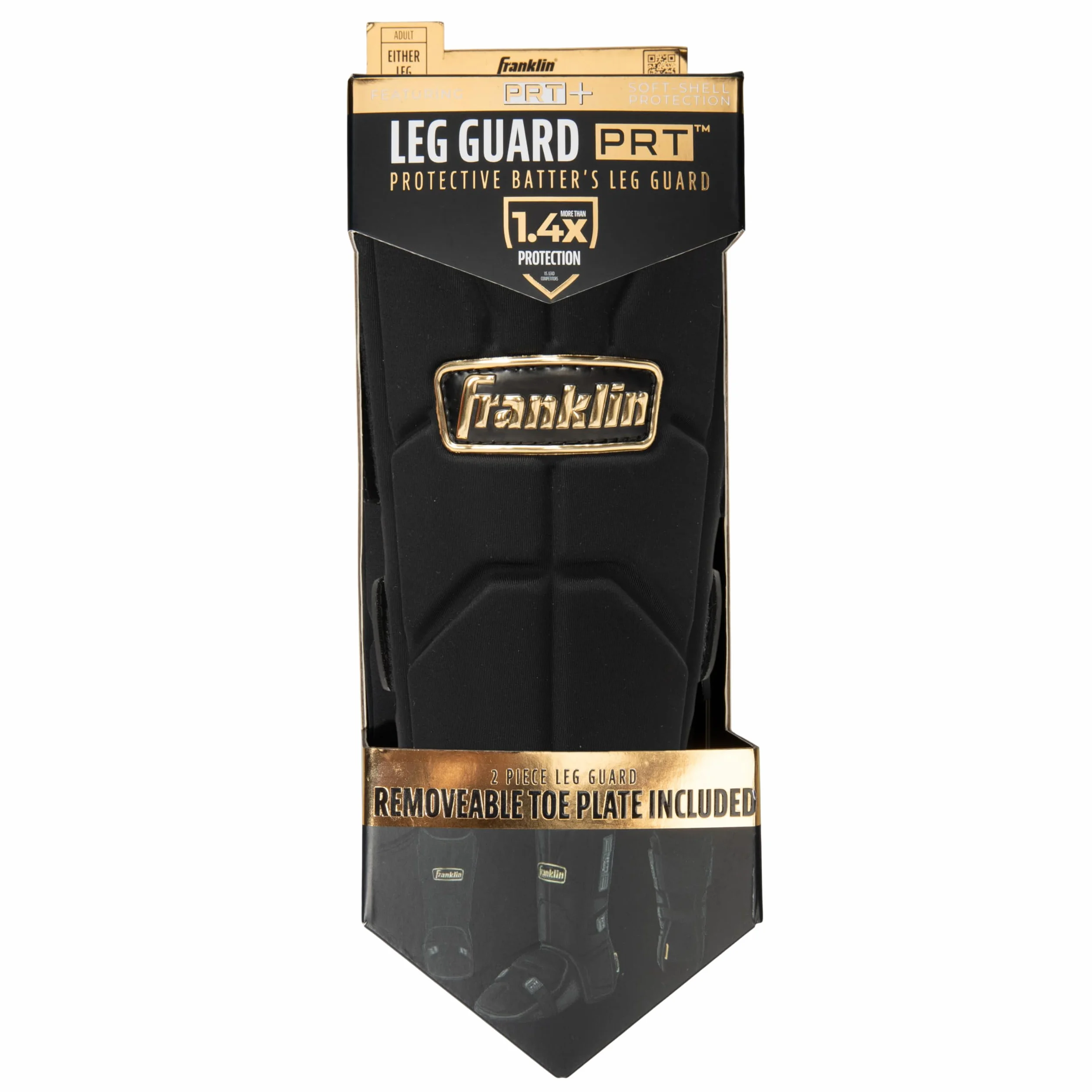 Franklin Sports PRT Series Adult Leg Guard - PRT Series - Protector de piernas para Adultos Unisex Adulto