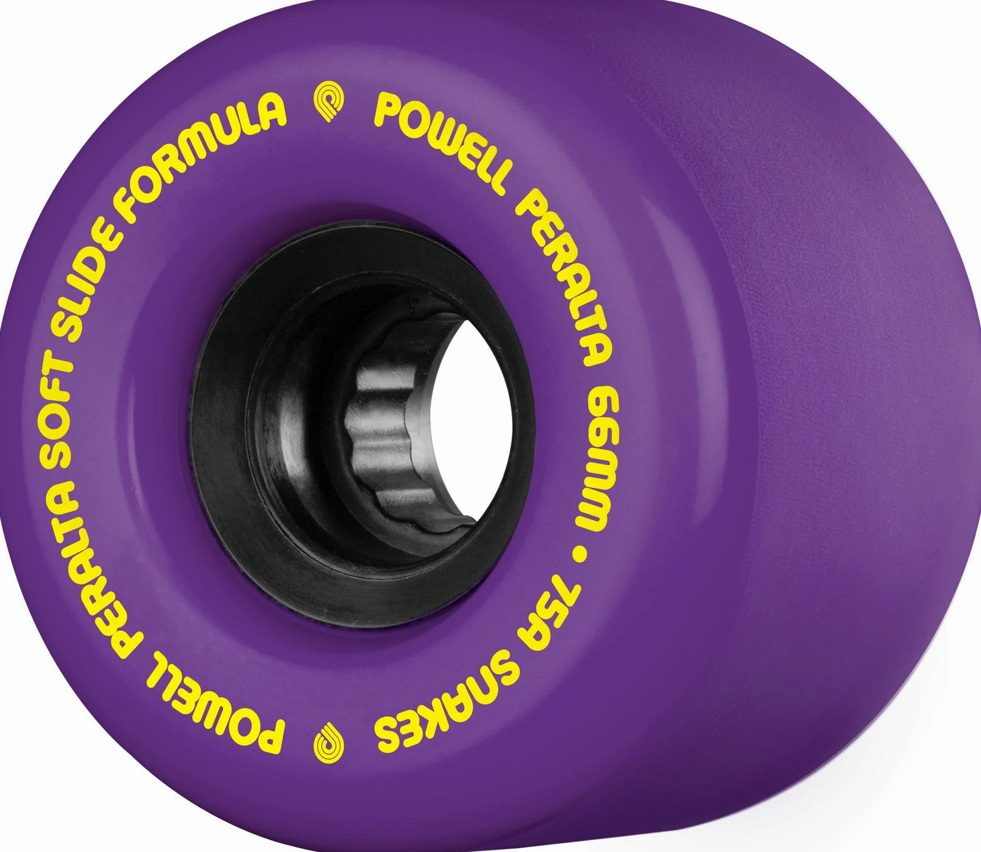 Powell Peralta Snakes - Ruedas para monopatín, 66 mm, 75 A, color morado