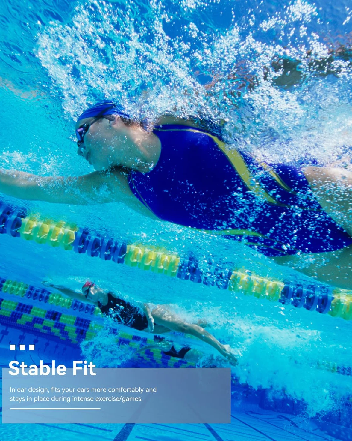 SANOTO Auriculares Natacion, In Ear Auriculare Bluetooth 5.4, IPX8 Auriculares para Nadar, 8G MP3 Acuaticos para Natacion, Auriculare Inalambricos Deportivos para Nadar, Correr y Surfear
