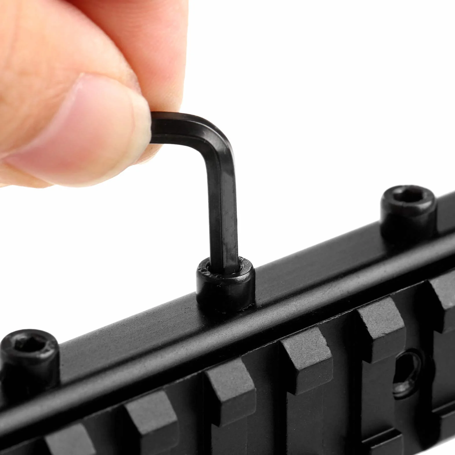 Dophee Dovetail Scope Ampliar el Montaje de 11 mm a 20 mm Rail Adapter
