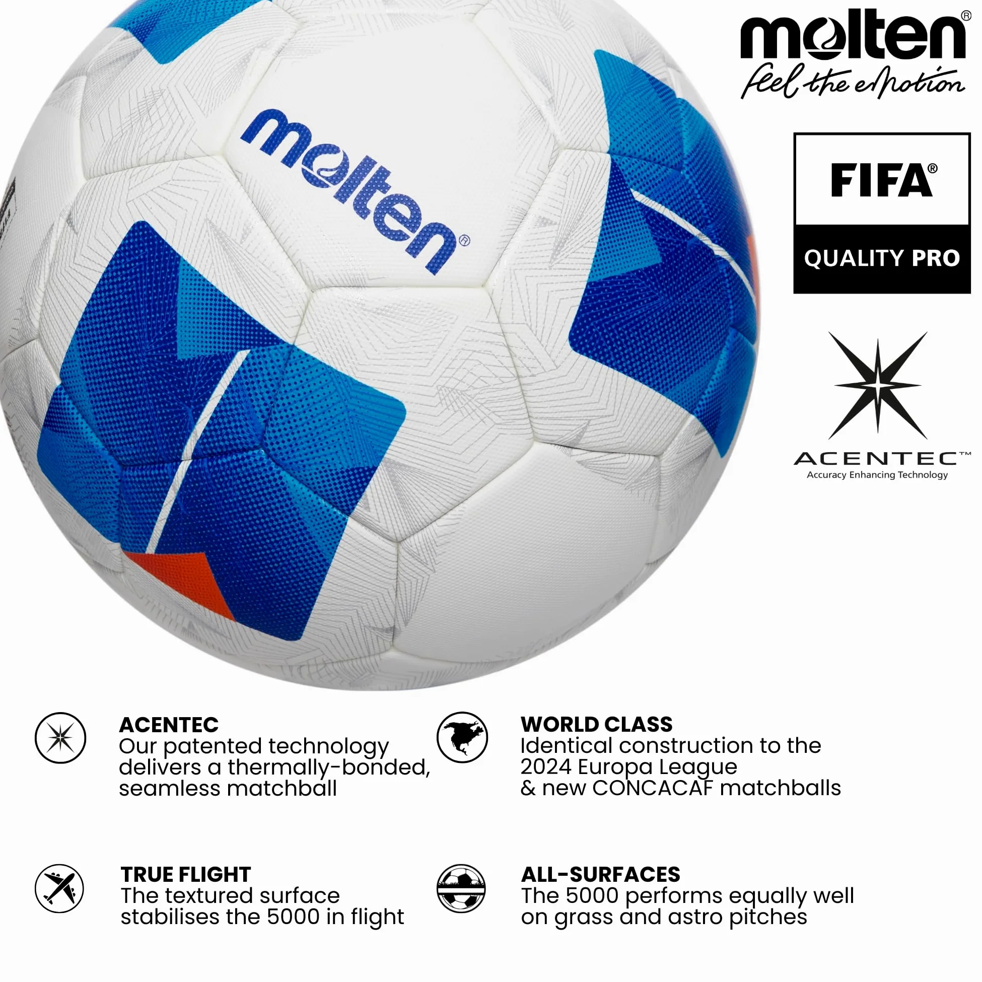 Molten Vantaggio 5000 Soccer Test Ball