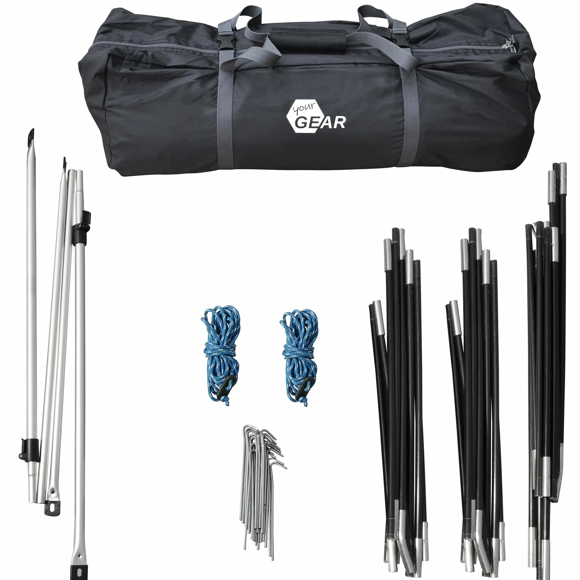yourGEAR toldo de autobús Rimini 300 Tienda de Viaje para Bus & Van Incl. Lona de Suelo Tienda de Túnel autoportante estanco 5000 mm